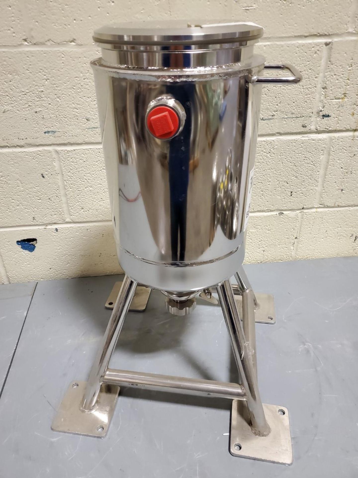 Alloy Products jackted reactor, 316L stainless steel - Image 3 of 5