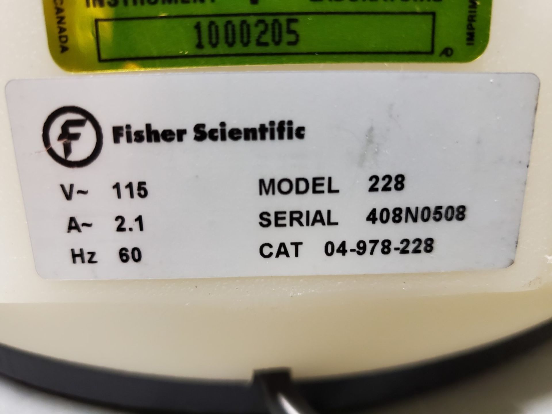 Fisher Scientific Centrific centrifuge - Image 2 of 5