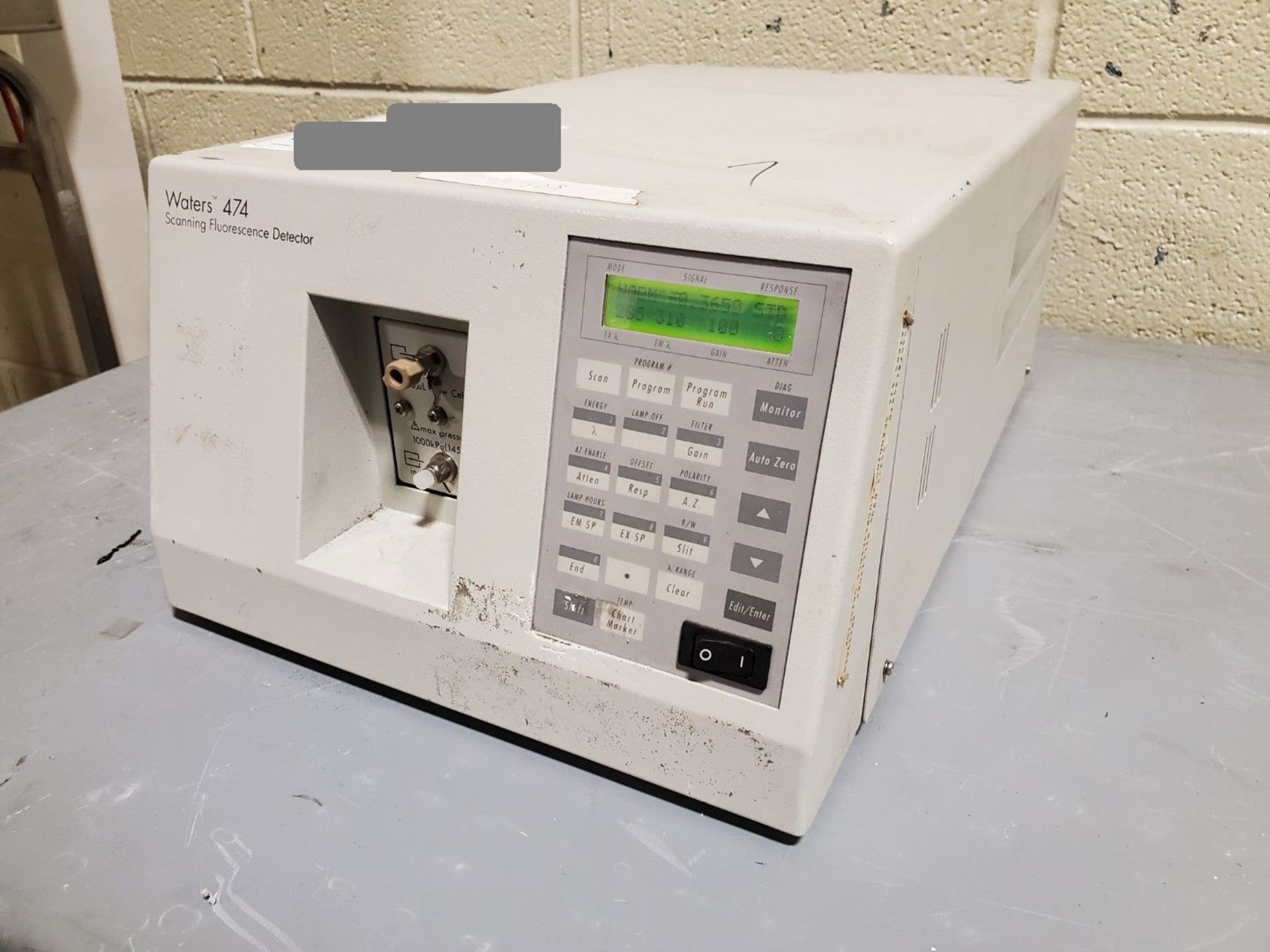 Waters scanning flourescence detector