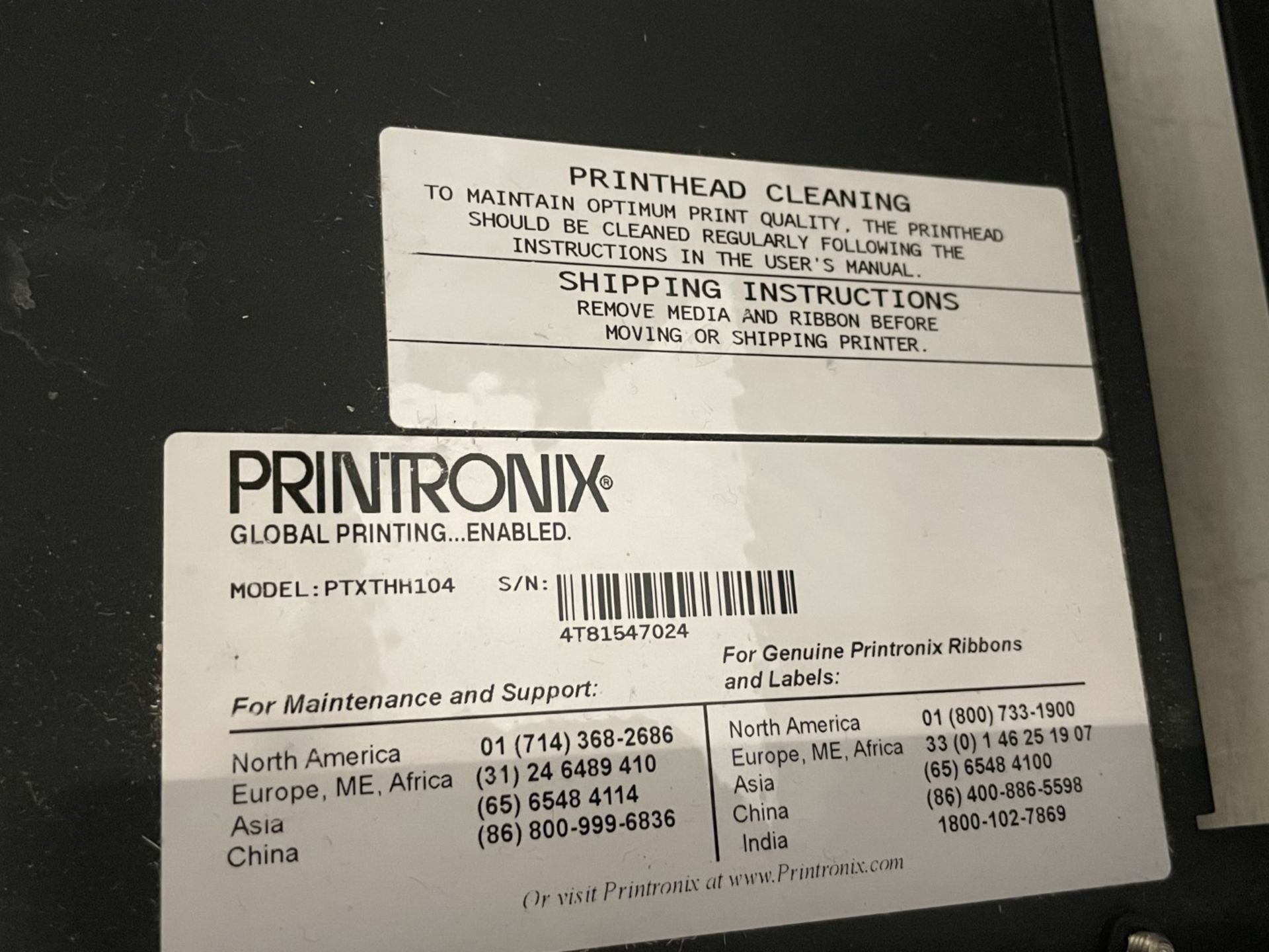 Printronix thermal printer - Image 2 of 12