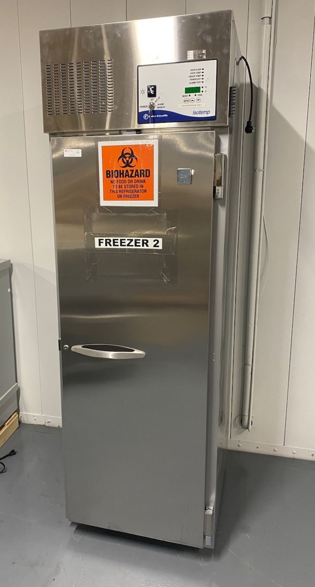 Fisher scientific stainless steel isotemp freezer