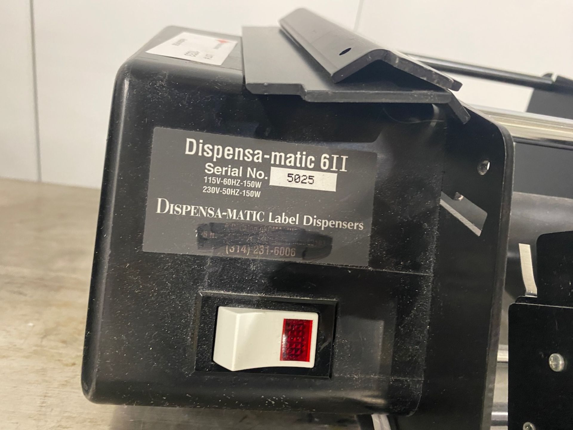 Dispensa-Matic 6-II Label dispenser - Image 2 of 2