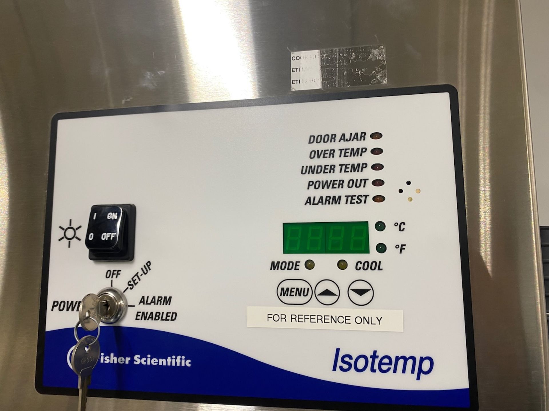 Fisher scientific stainless steel isotemp freezer - Image 2 of 4