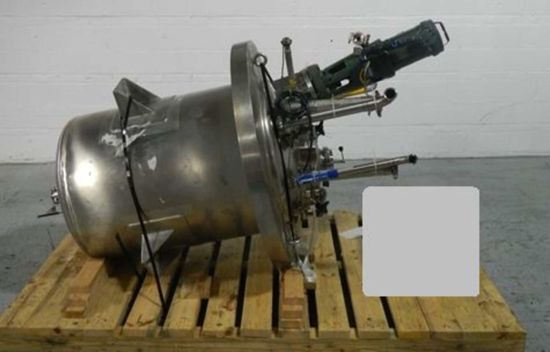 130 Gal Lee Agitated Receiver, S/S, 15# - Image 11 of 12
