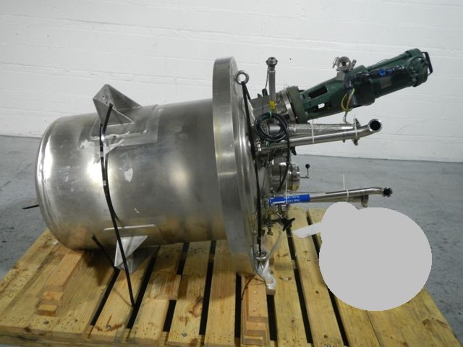 130 Gal Lee Agitated Receiver, S/S, 15#