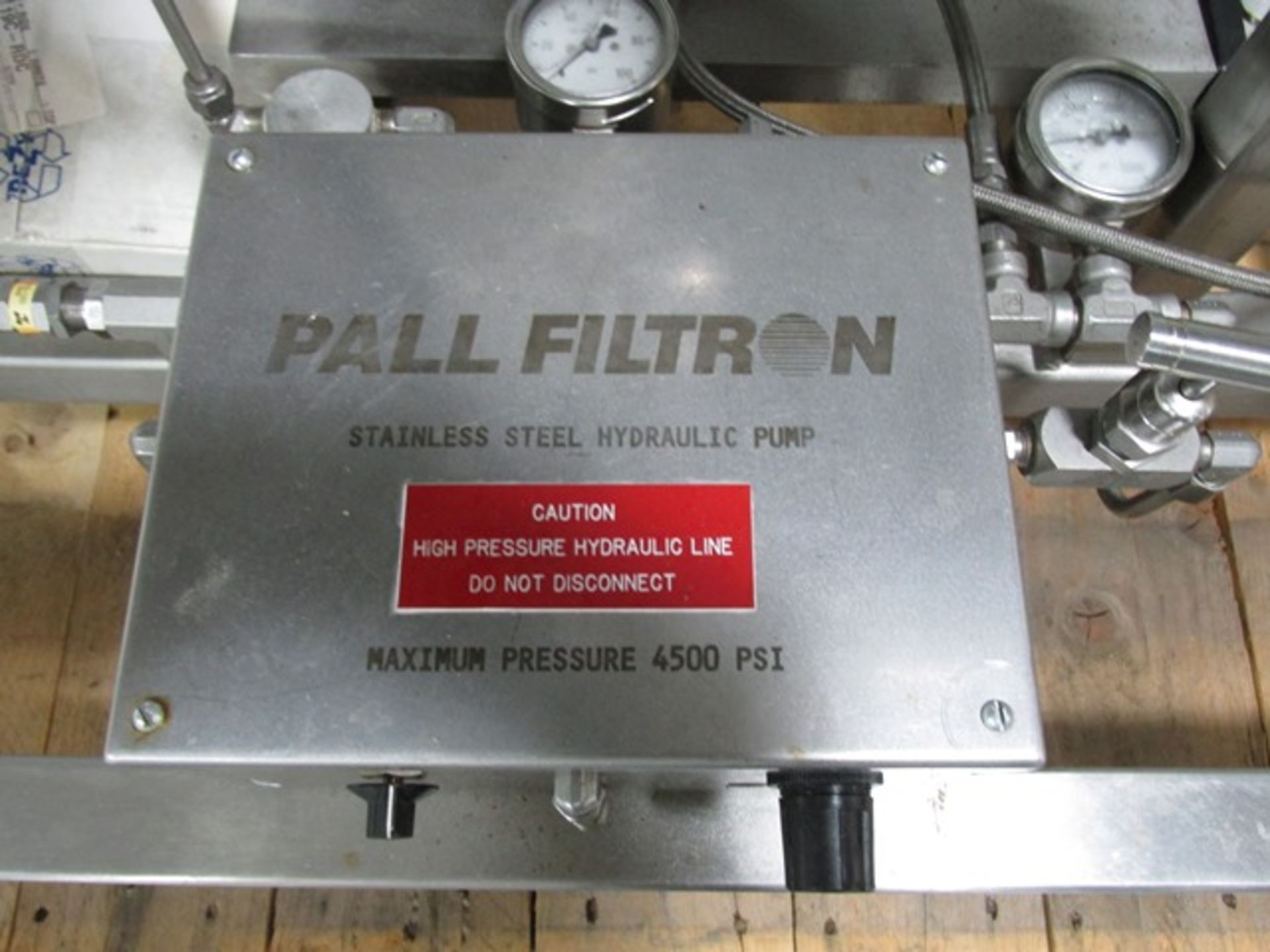 Pall Filtration System, Model C-10 - Image 10 of 14