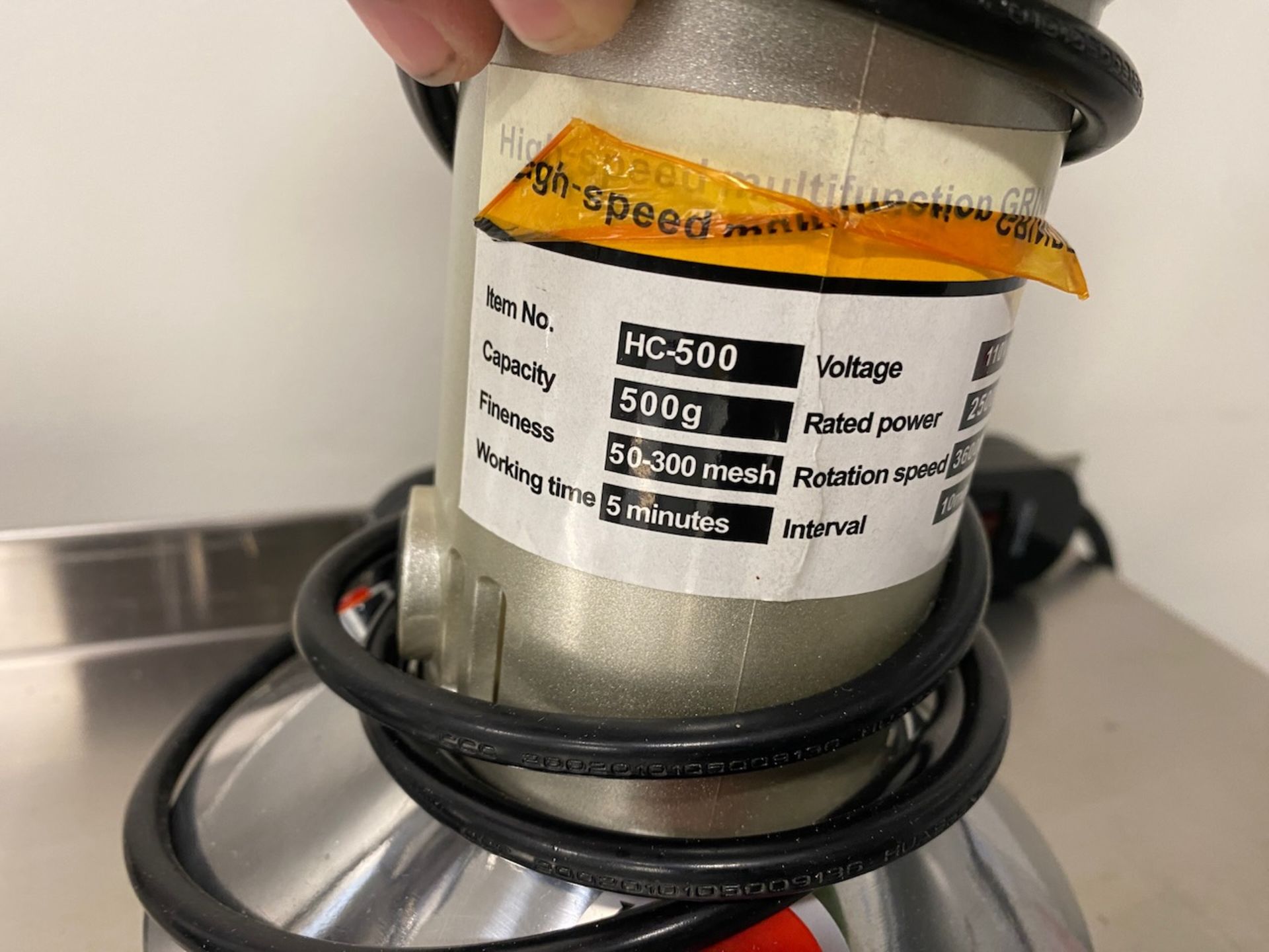 High Speed Lab grinder - Image 2 of 3