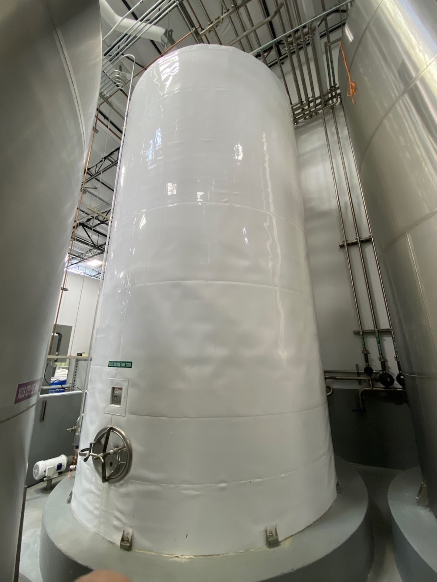 10,000 Gallon Stainless Steel tank - Insulated - MFG 2018