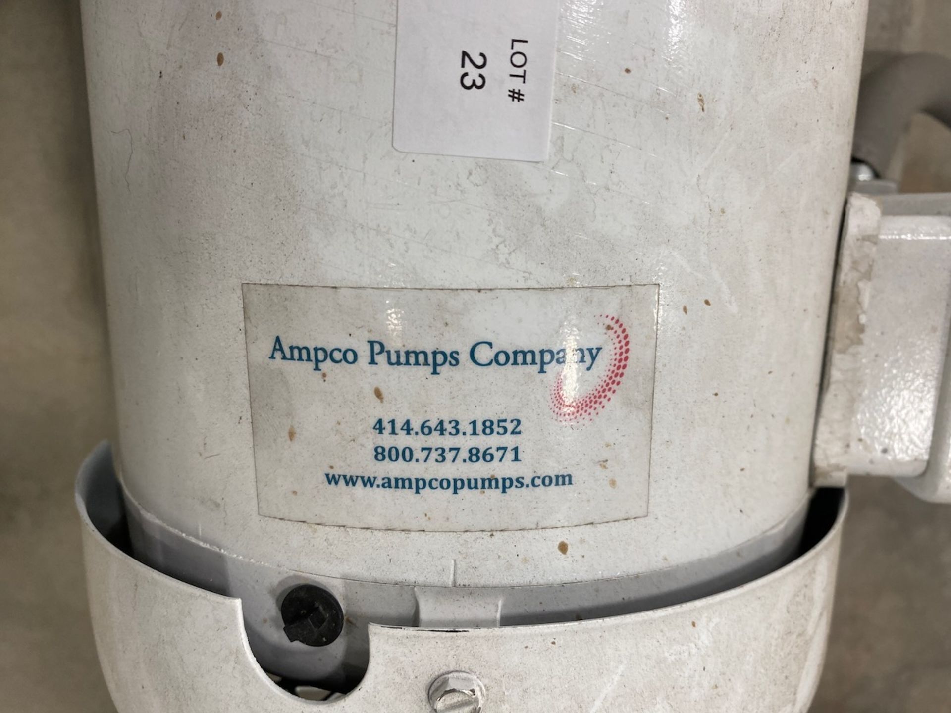 Ampco 3HP Centrifugal pump **See Auctioneers Note** - Image 3 of 4