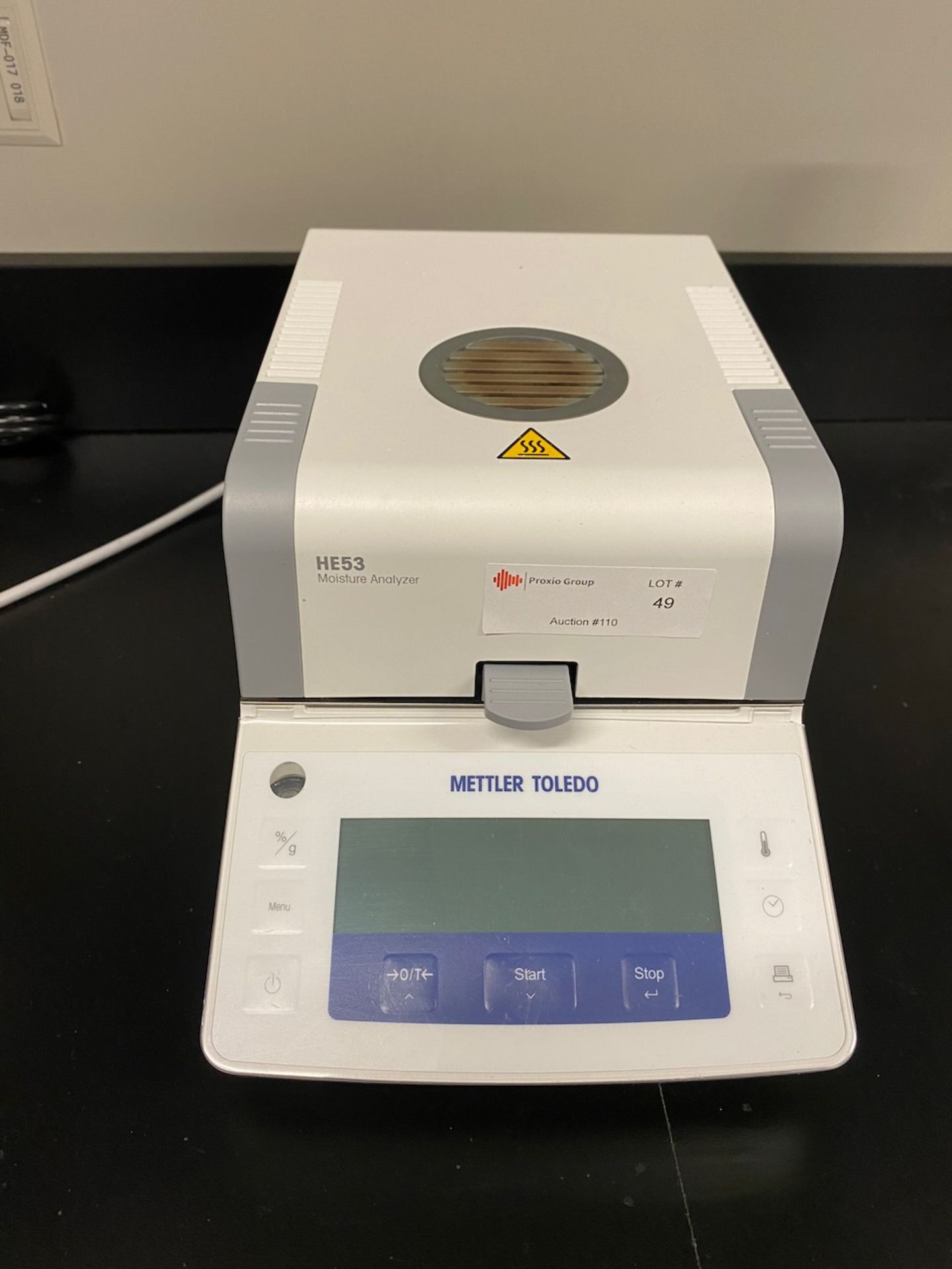 Mettler Toledo Moisture Analyzer - Model HE53 /03