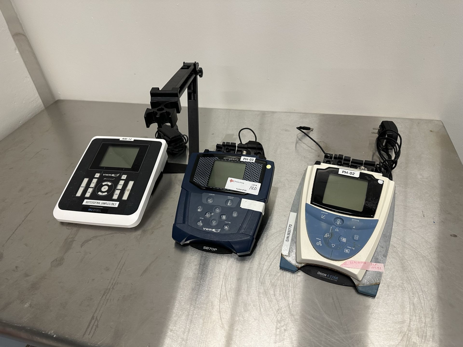 Lot of 3 pH Meters