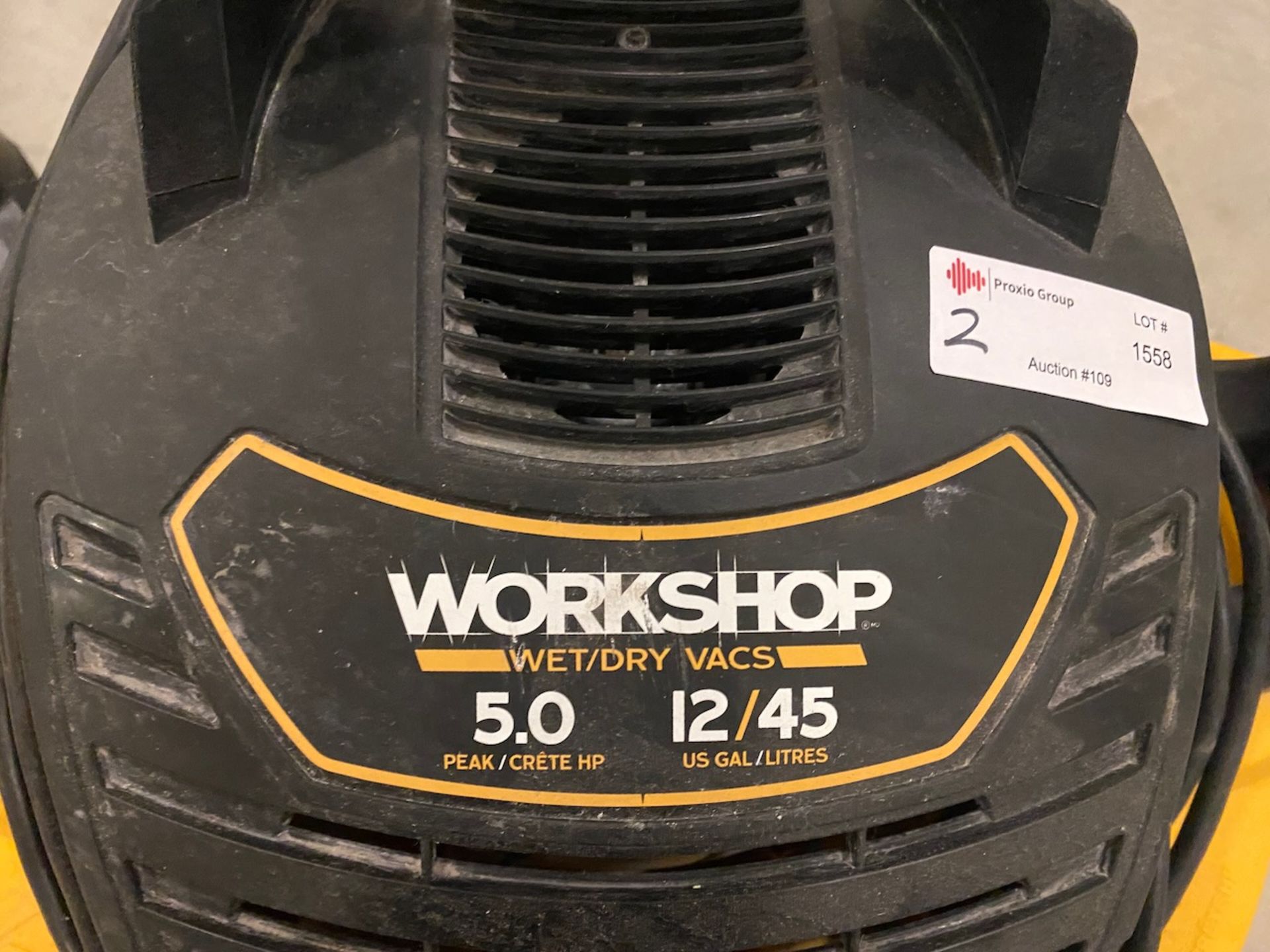 Workshop wet/dry vacuums - Image 2 of 5