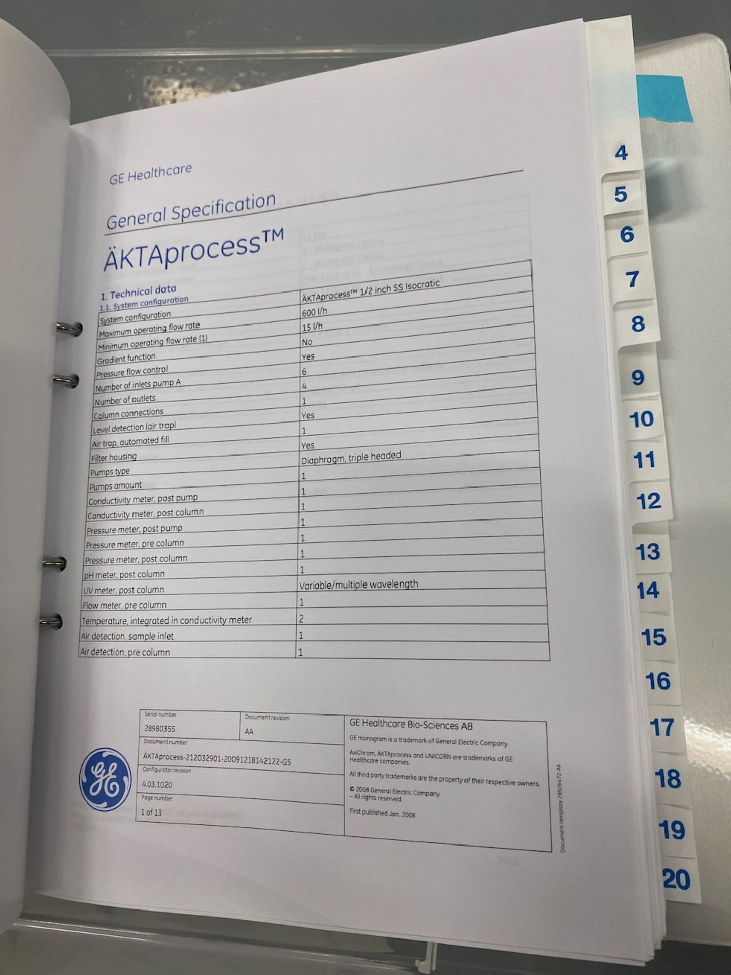 AKTA Process Liquid Chromatography System - Image 17 of 23