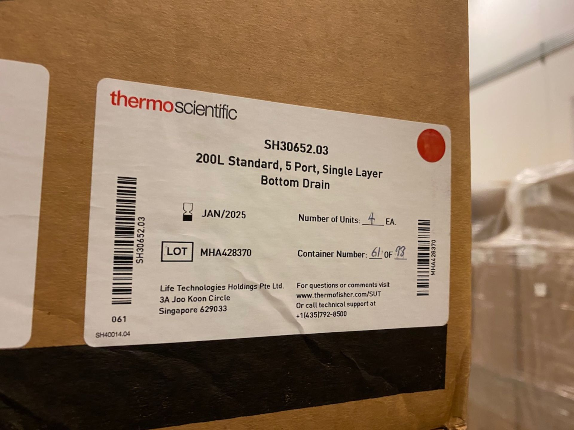 Thermo Fisher Bio Bags - Image 7 of 13