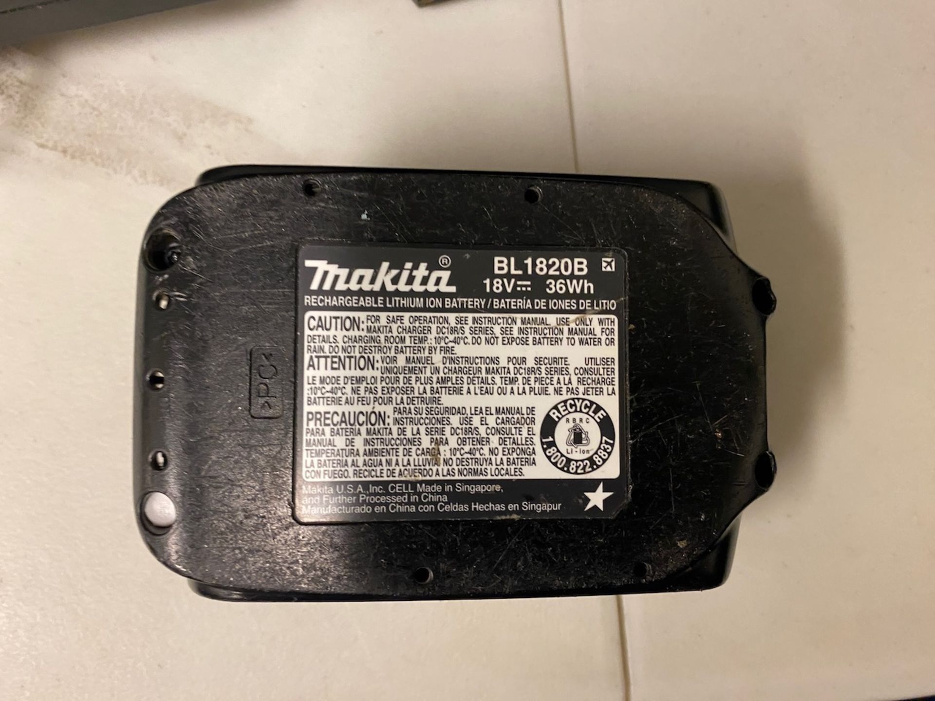 Makita lithium ion tool kit - Image 3 of 9