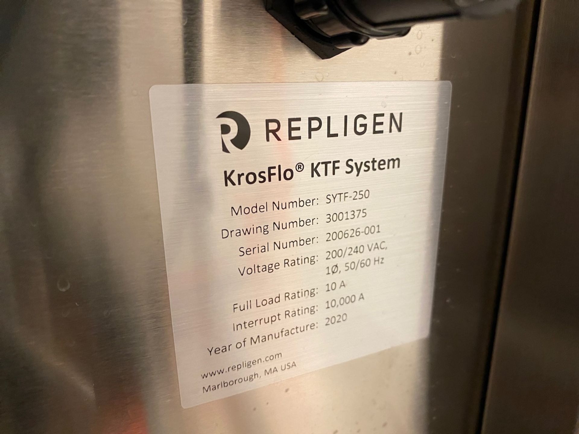 Repligen KrosFlo KTF System Tangential Flow Filtration Unit - Image 5 of 14