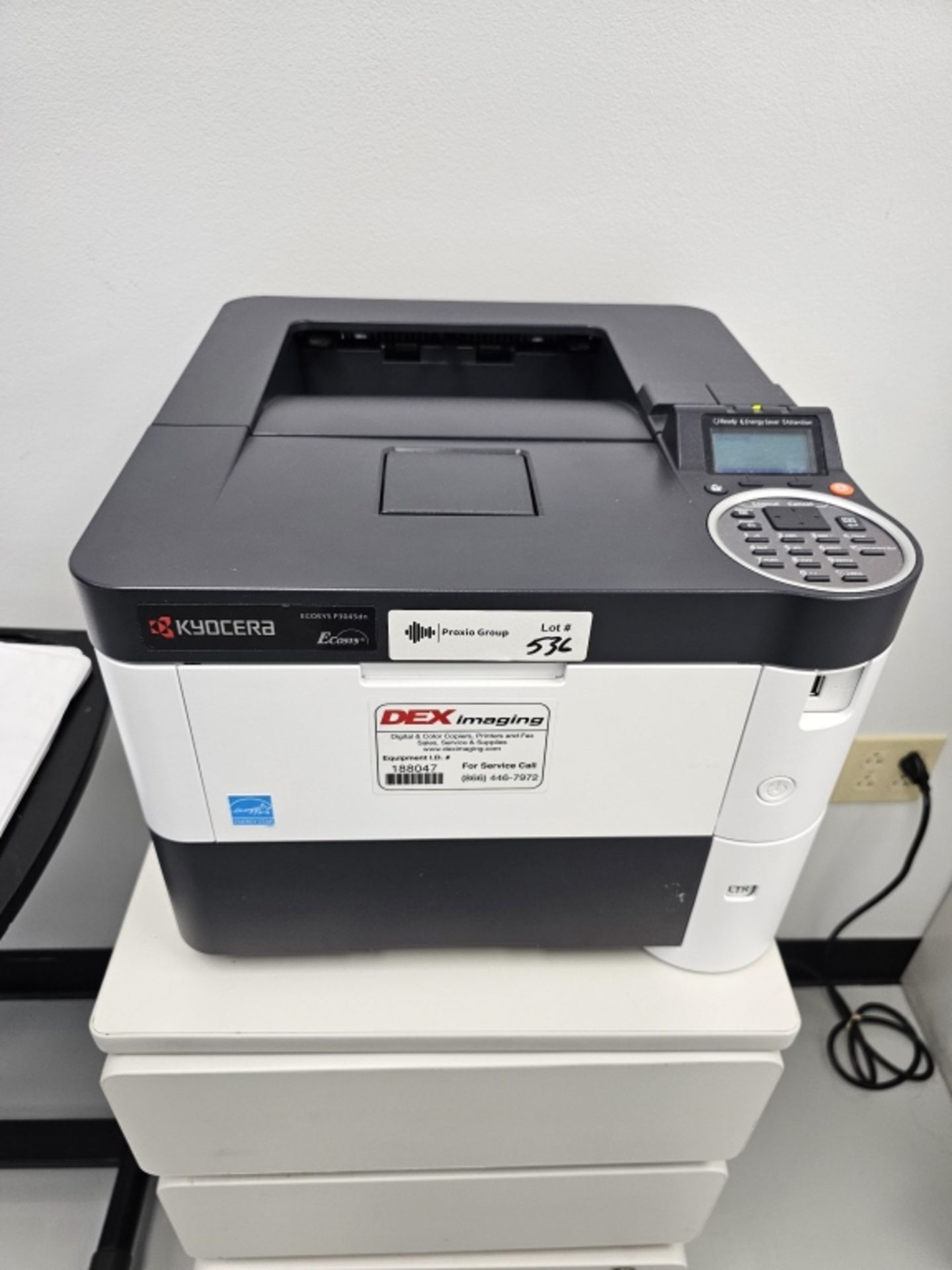 Kyocera Ecosys Series Model P3045dn Duplexing Network Laser Printer