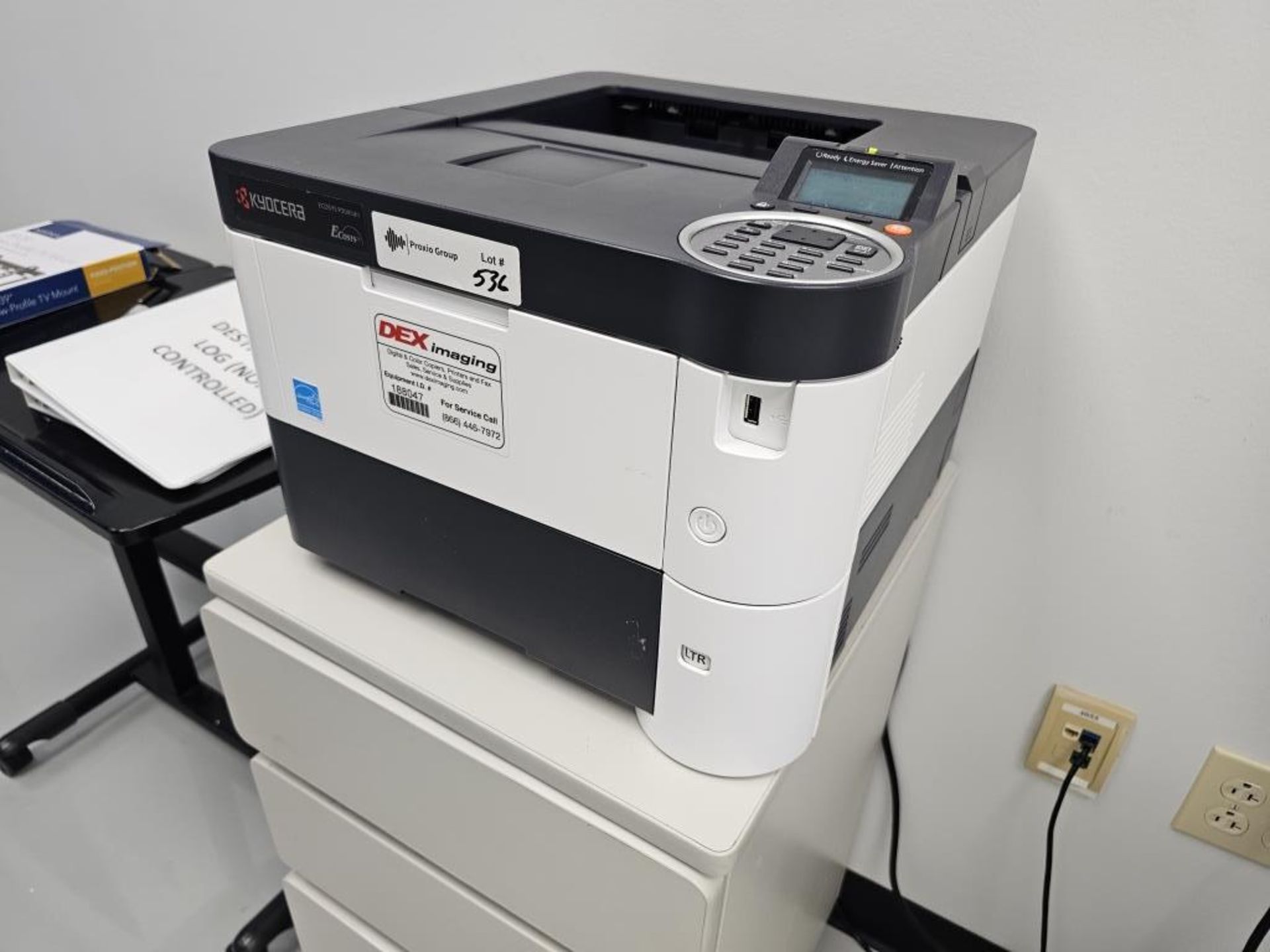 Kyocera Ecosys Series Model P3045dn Duplexing Network Laser Printer - Image 4 of 6