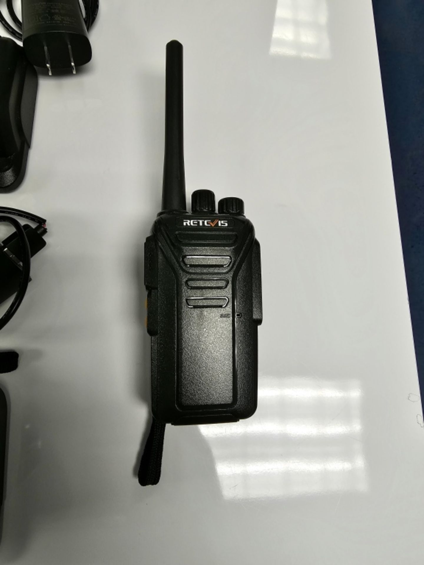 (5) Retcvis Hand Held Walkie Talkies With (4) Chargers, (2) Baofeng Walkie Talkies With Chargers - Image 5 of 5