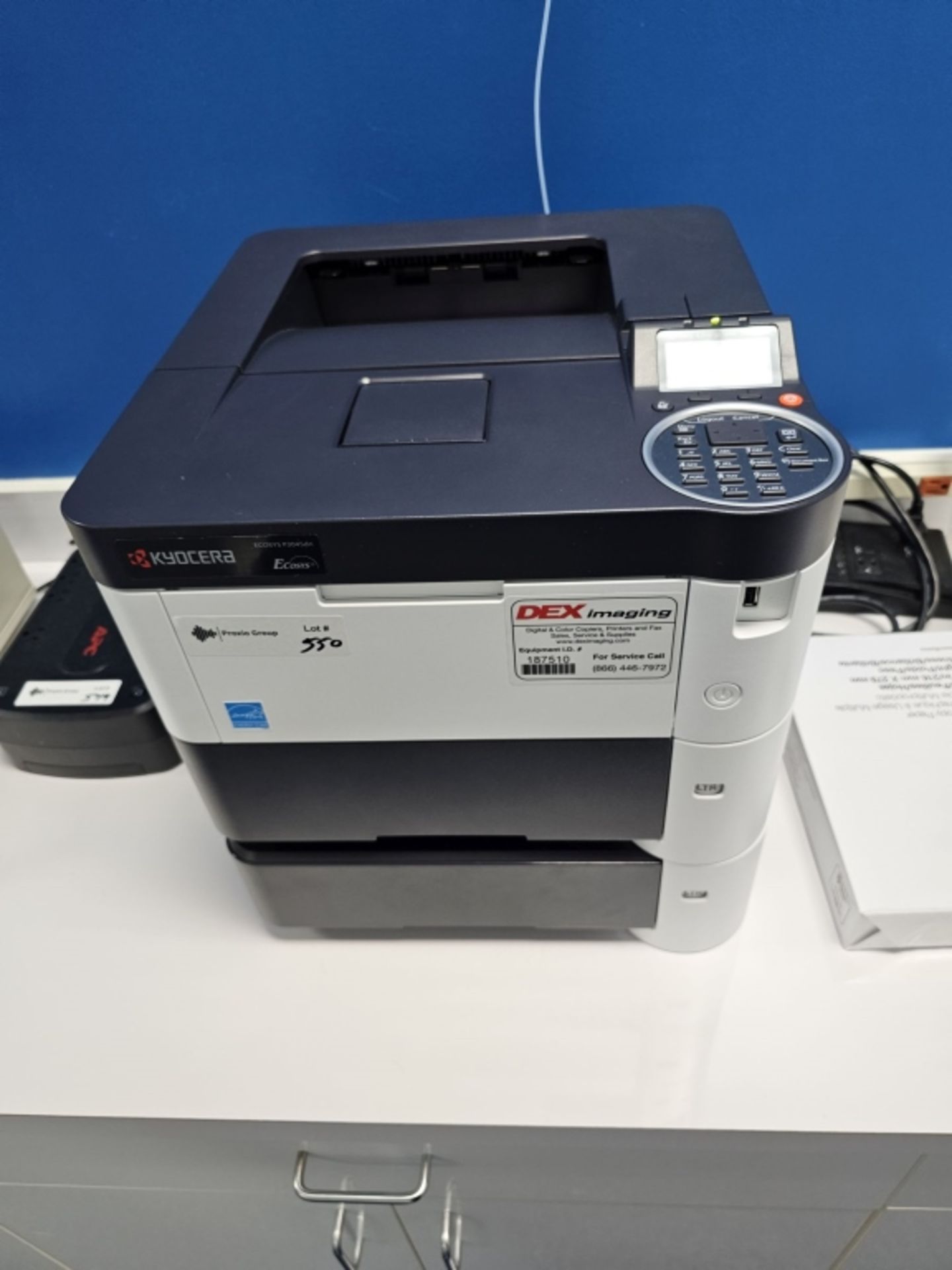 Kyocera Ecosys Series Model P3045dn Duplexing Network Laser Printer - Image 2 of 5