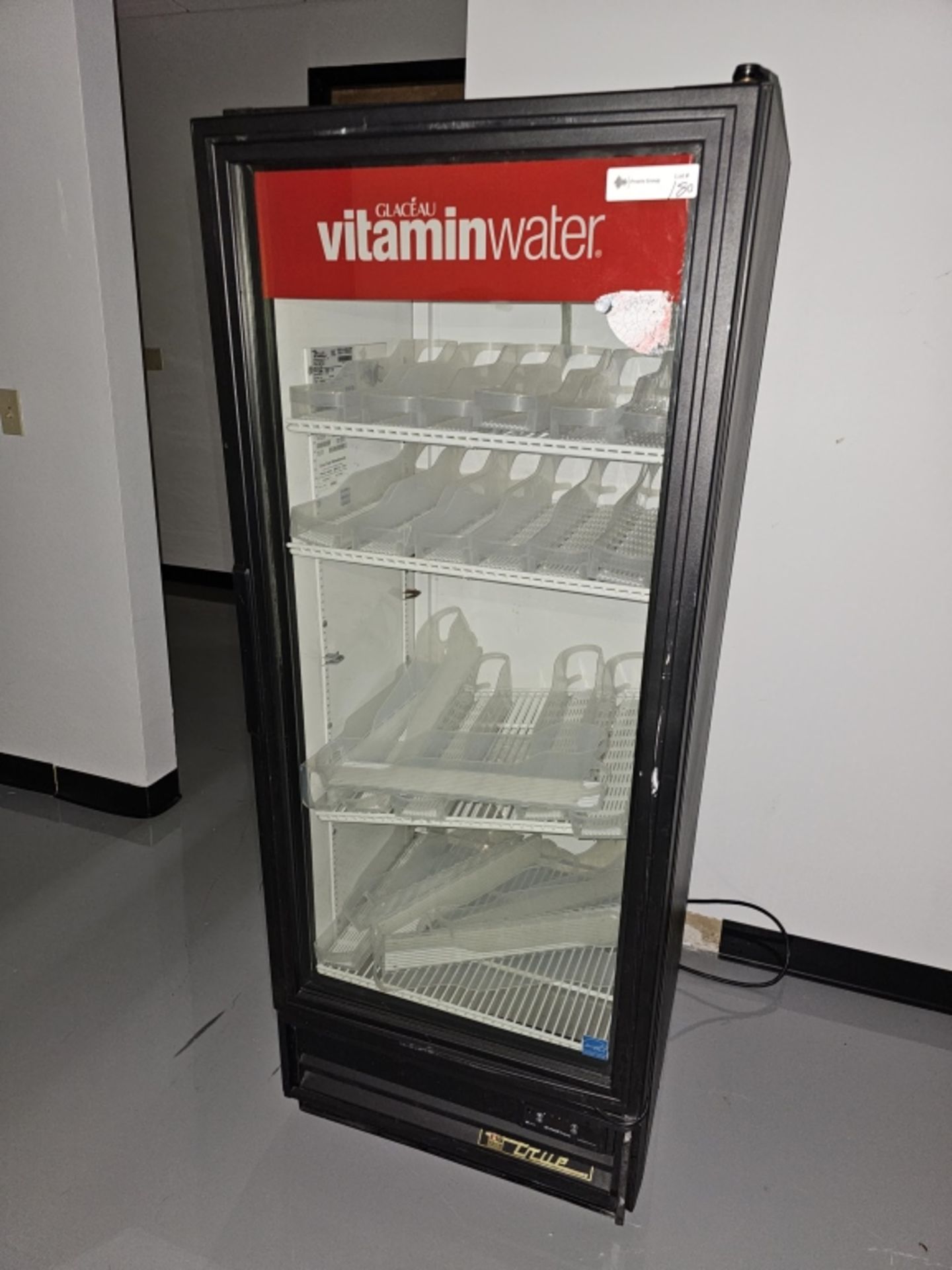 True Model GDM-12EM-LD Single Door Glass Front Refrigerator