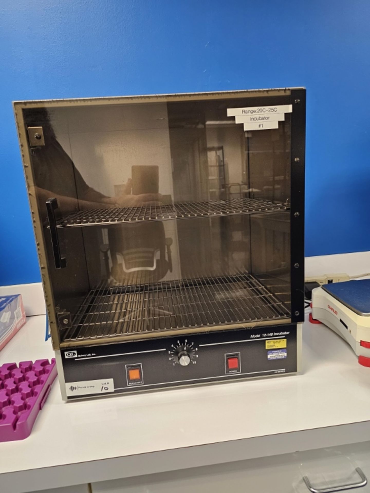 Quincy Lab 140 Series Model 12-140 Incubator sn T-07714 - Image 2 of 6