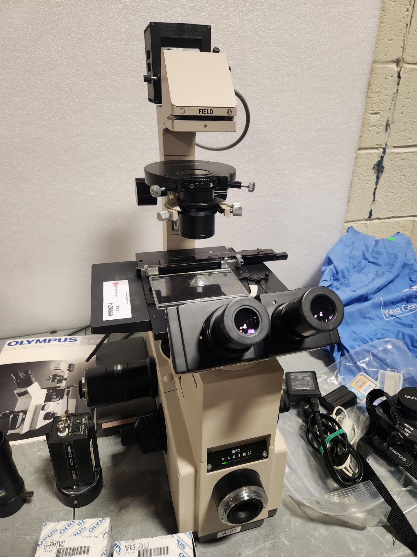 Olympus Inverted Research Microscope - Image 2 of 12