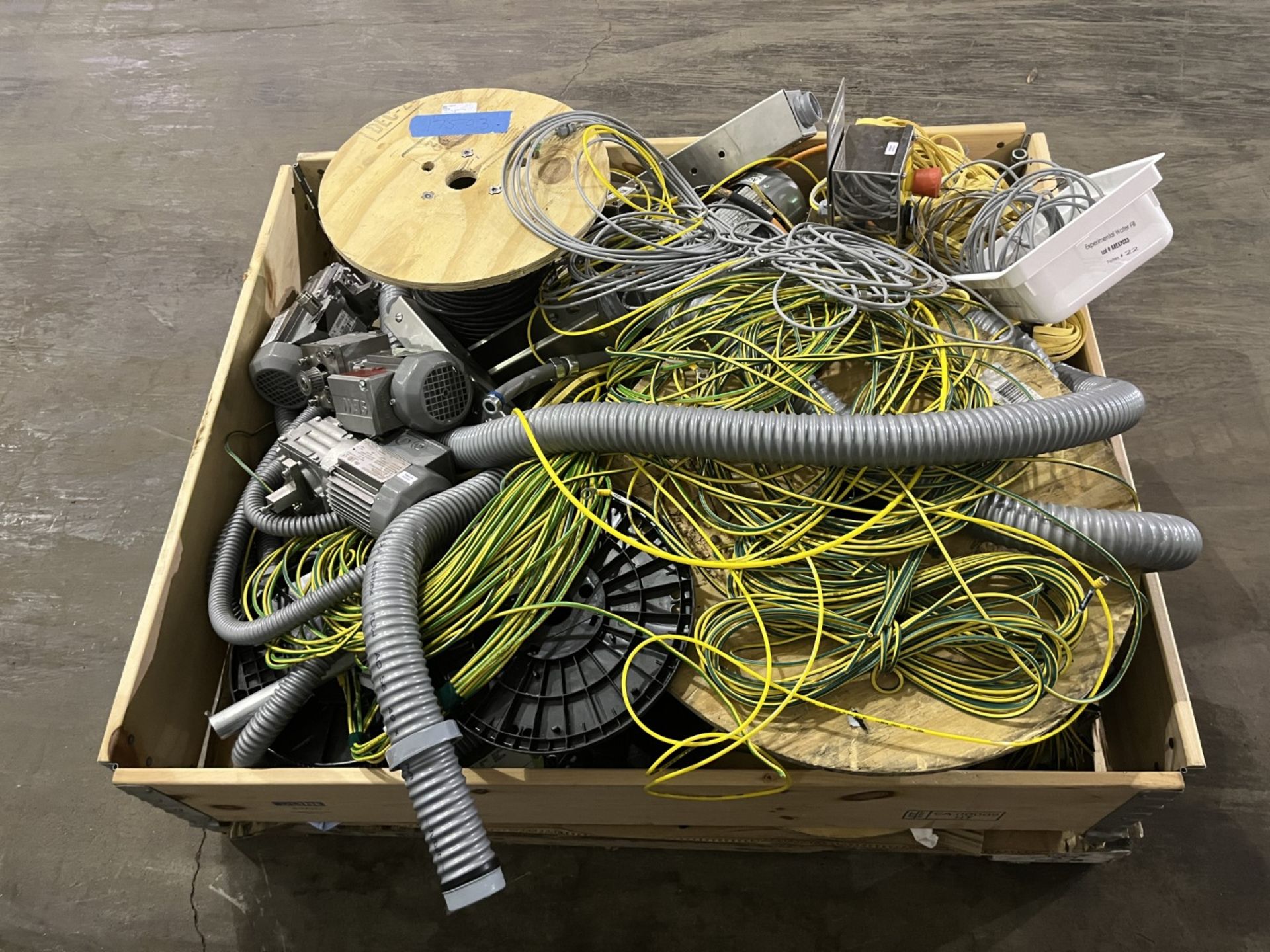 Pallet of Wire and MotorDrives