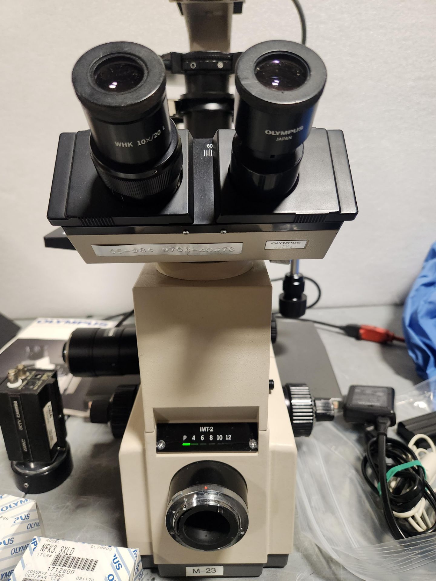 Olympus Inverted Research Microscope - Image 7 of 12