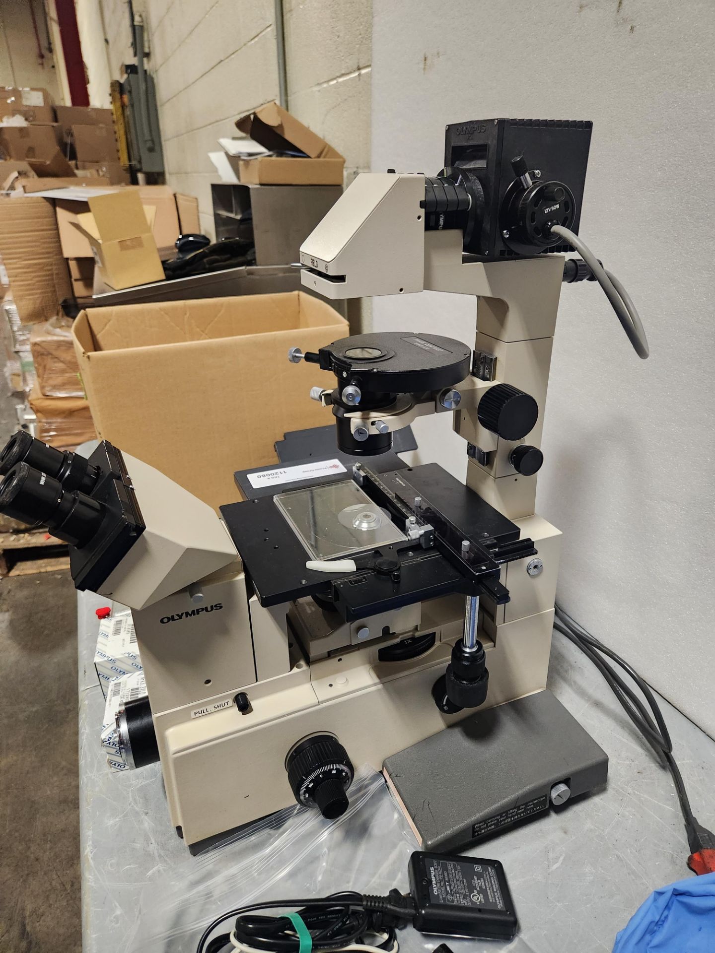 Olympus Inverted Research Microscope - Image 4 of 12