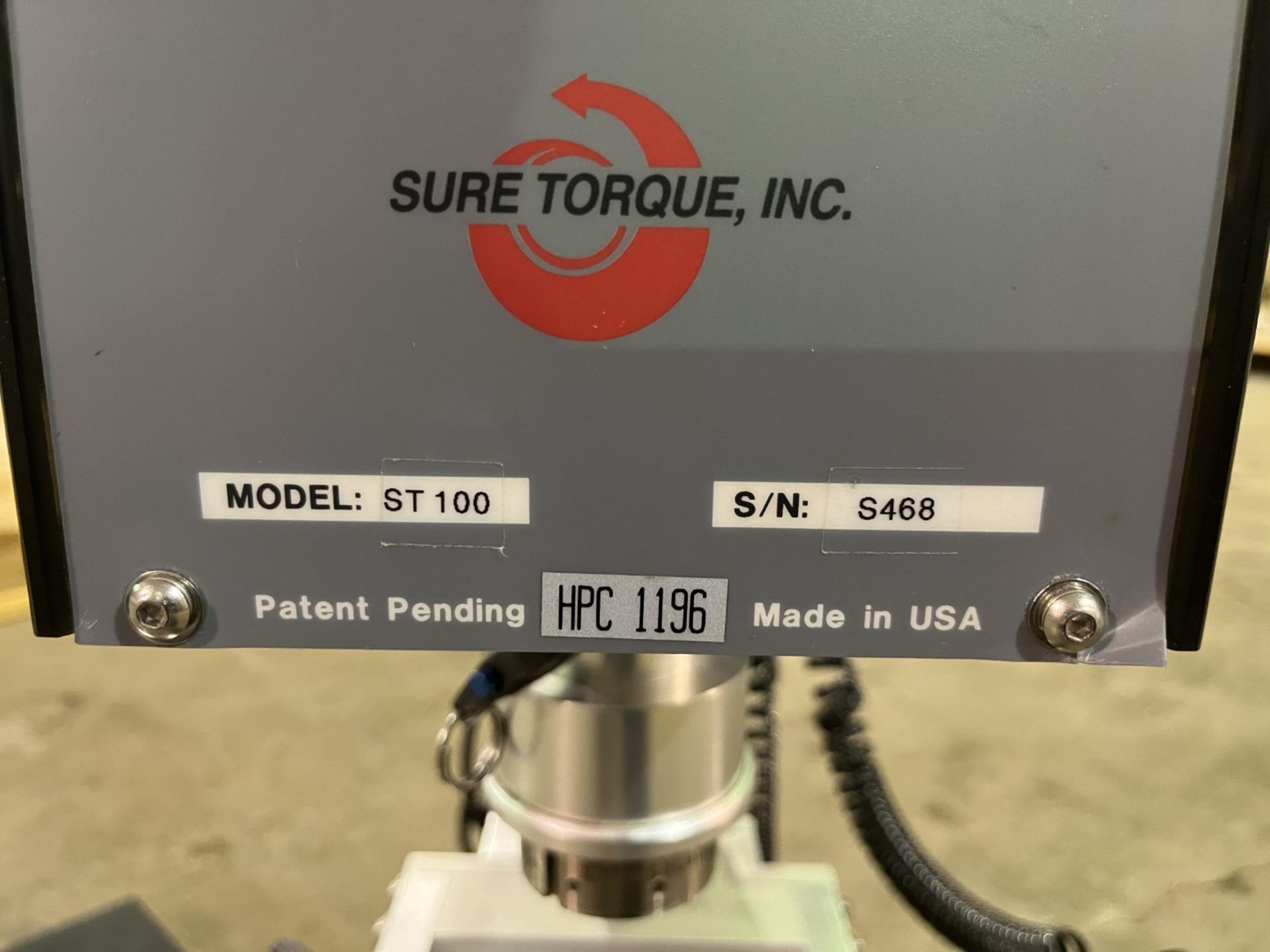 Sure Torque Tester, Model ST100 - Image 2 of 12