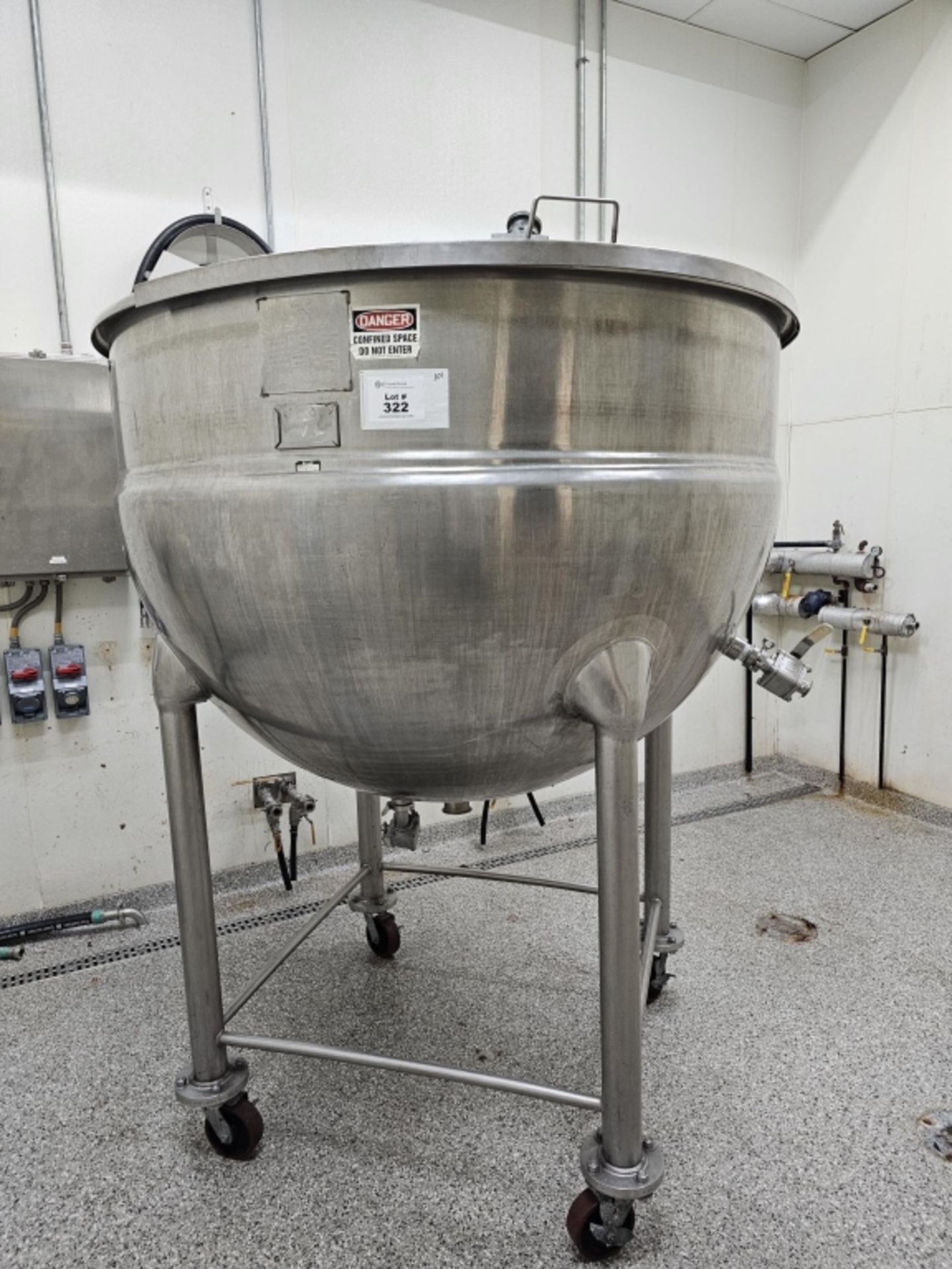 500 Gallon Mixing Kettle - Image 2 of 10