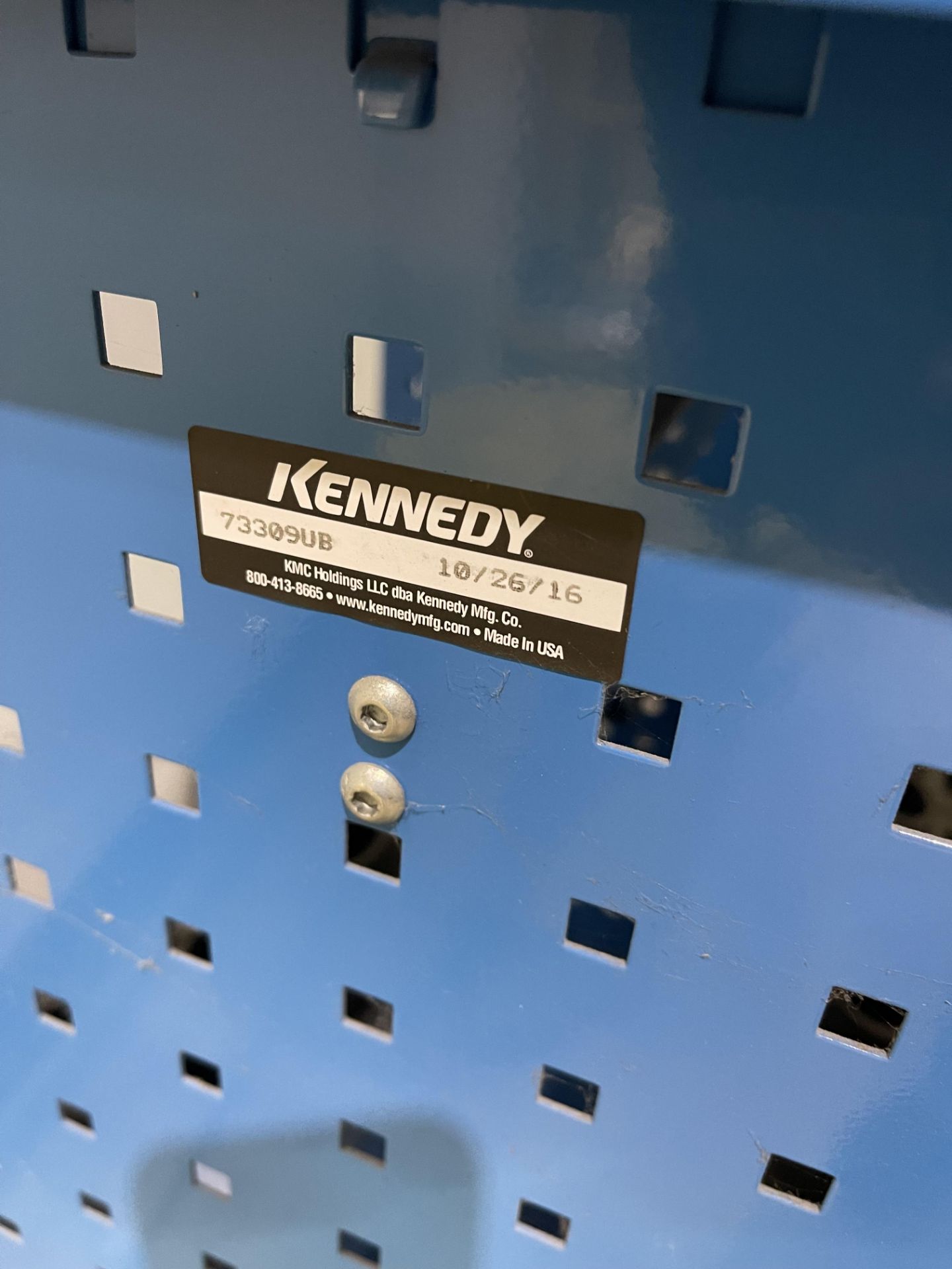 Kennedy Blue Rolling Cart - Bild 3 aus 5
