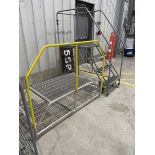 Tri Arc C/S Platform and Cotterman S/S moveable stair