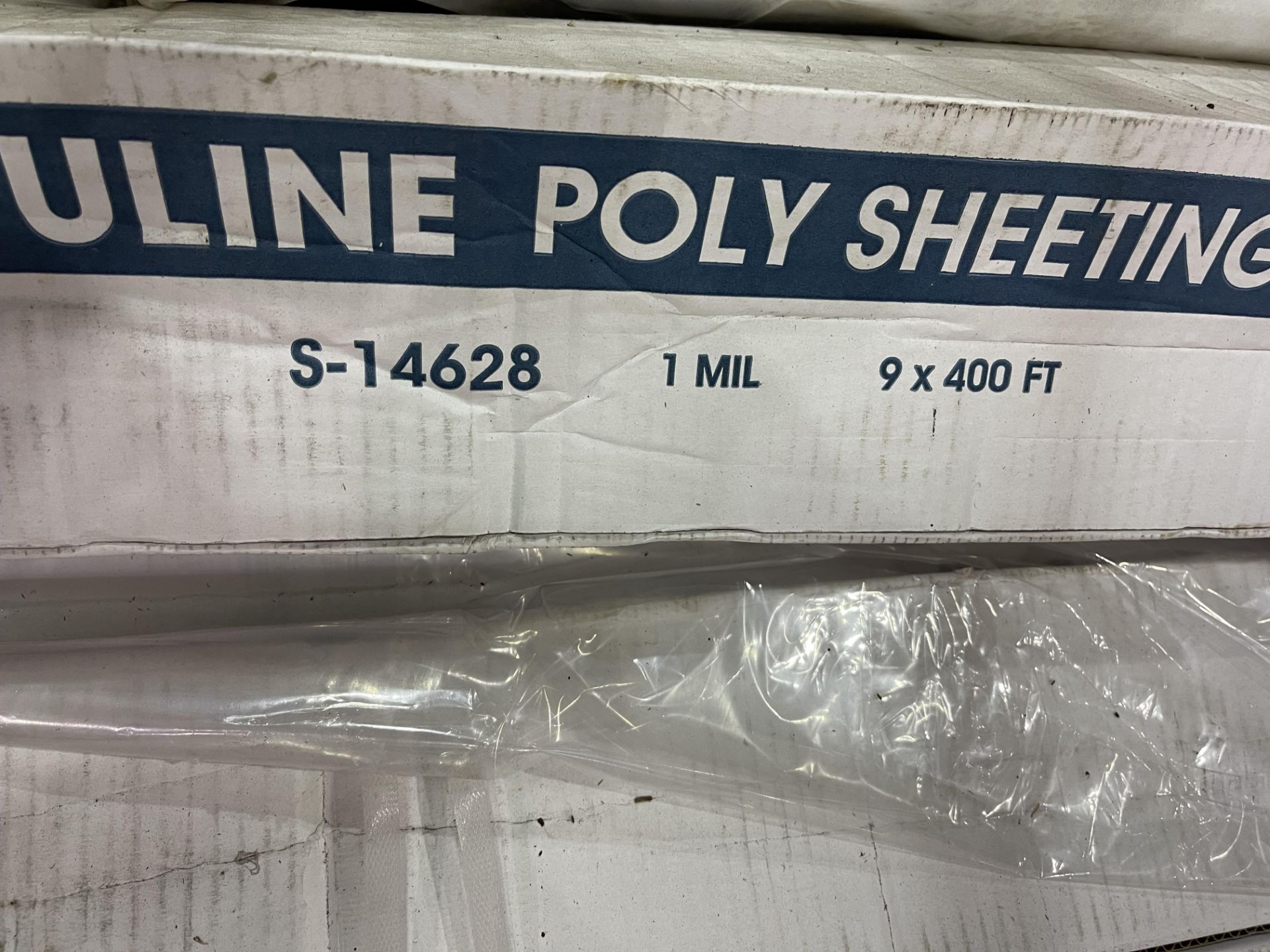Pallet of Uline Poly Sheeting - Image 2 of 3