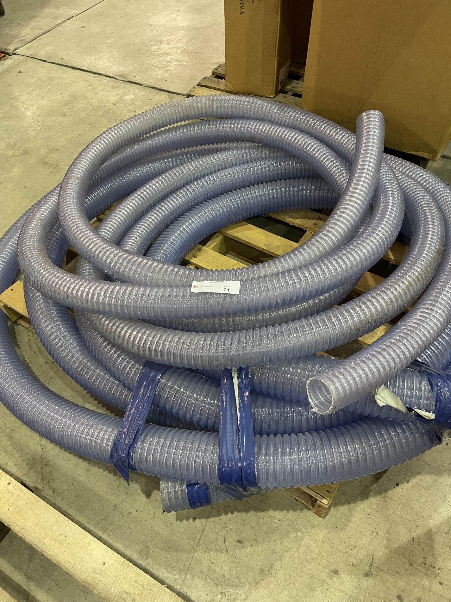 Skid of PVC Tubing