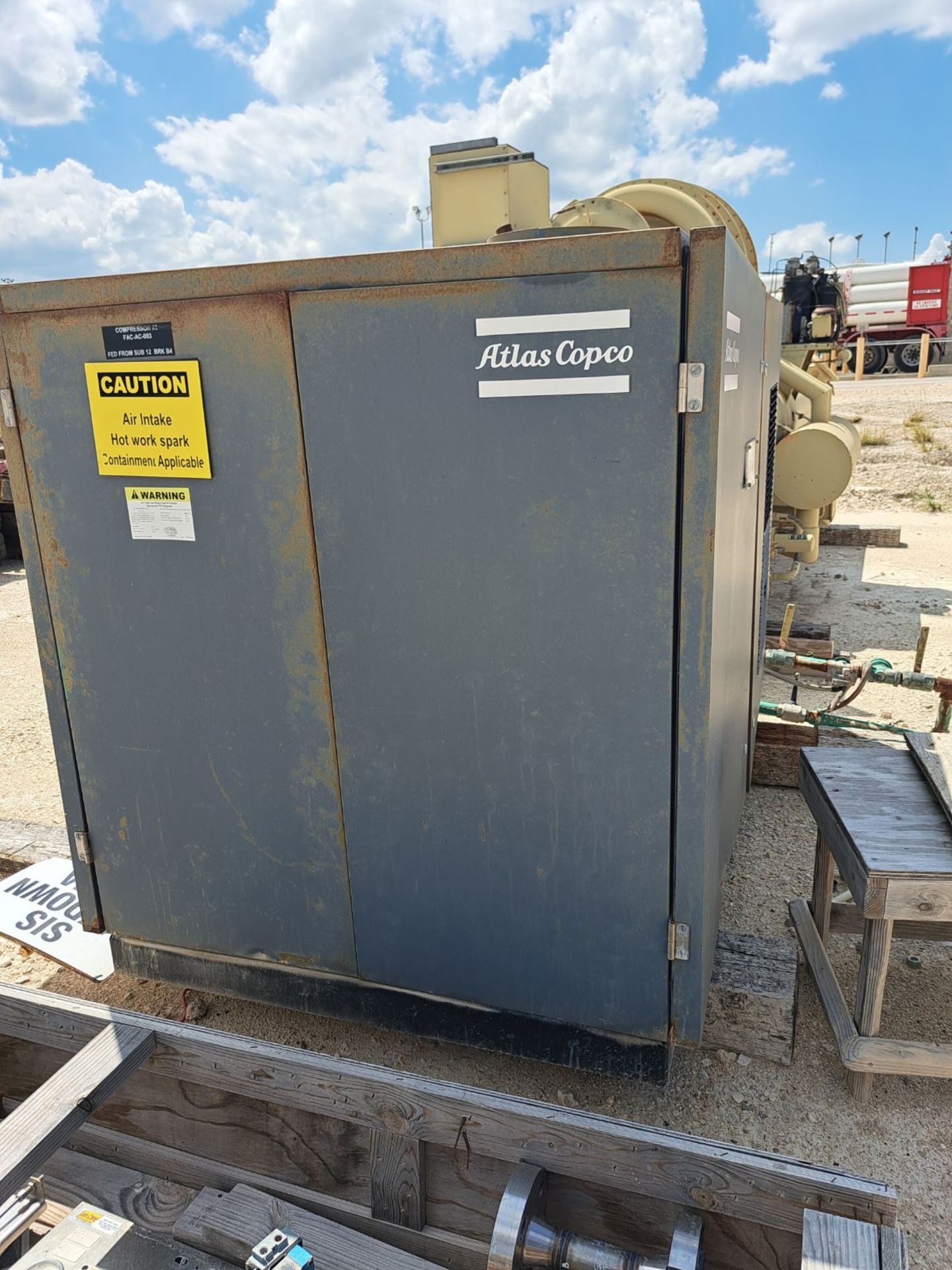 Atlas Copco Air Compressor, Type ZR 90 - Image 2 of 2