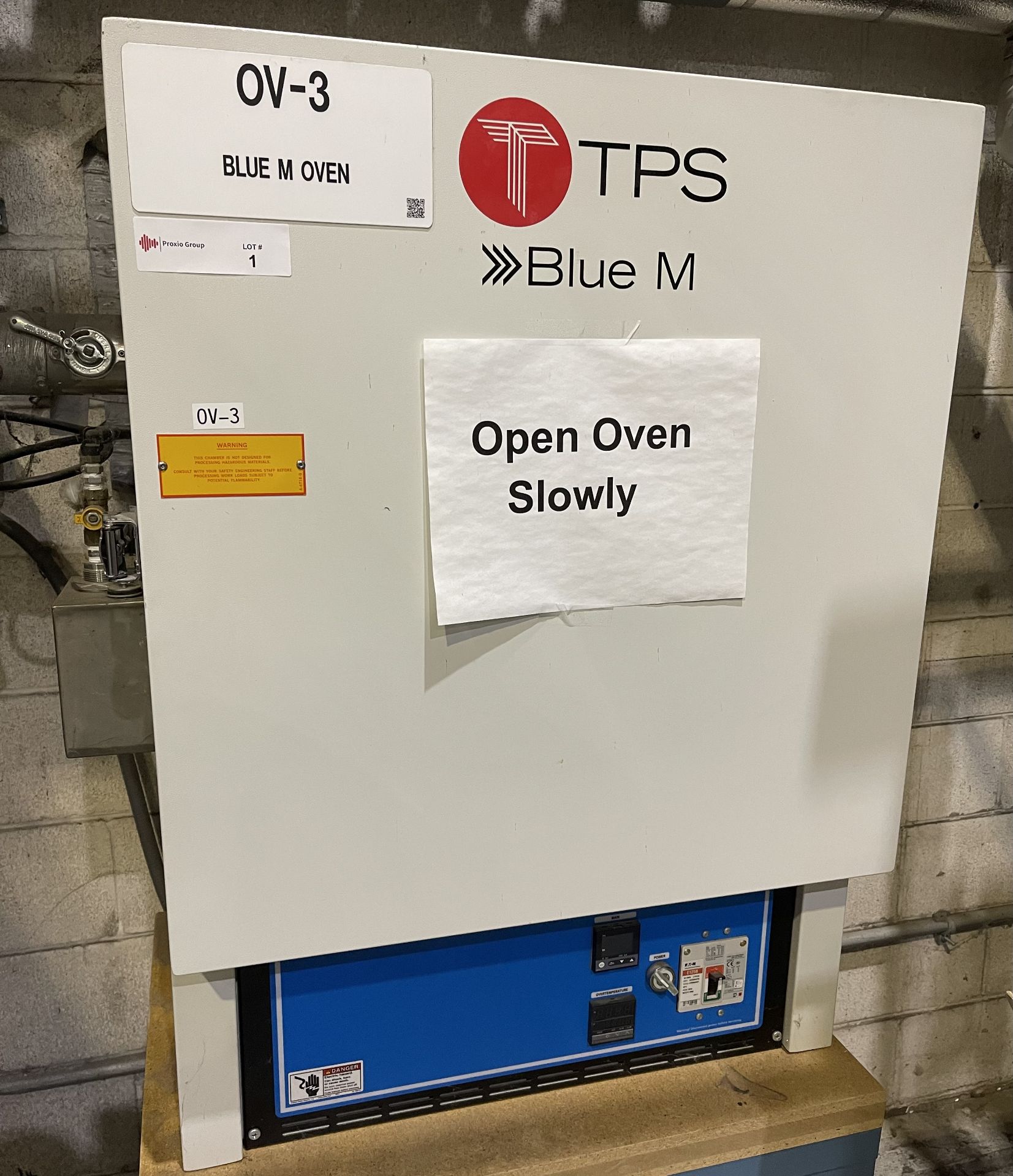 TPS Blue M Oven