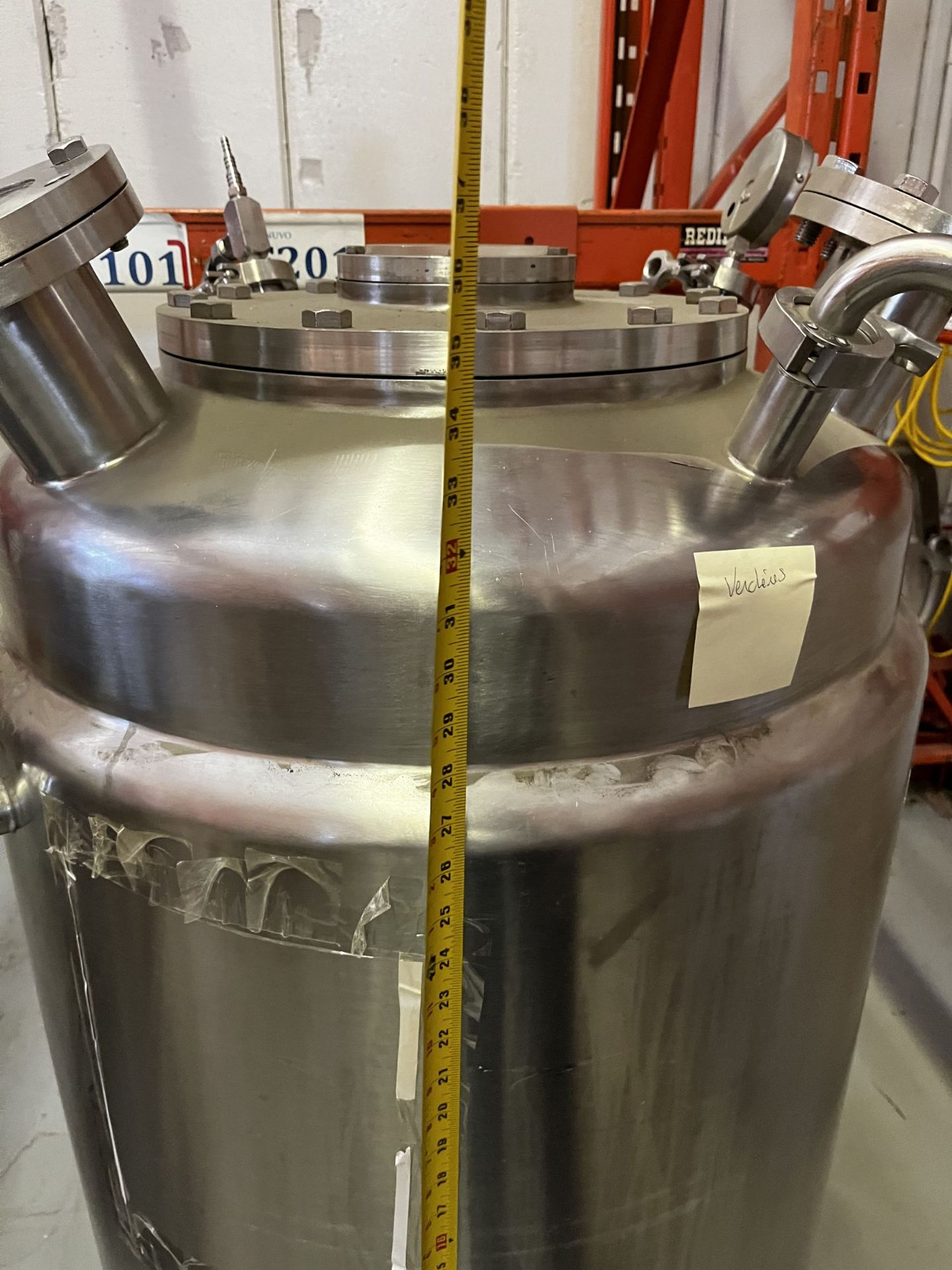 ESCAN Stainless Steel Jacketed Tank mod: SK0070 - Image 3 of 7