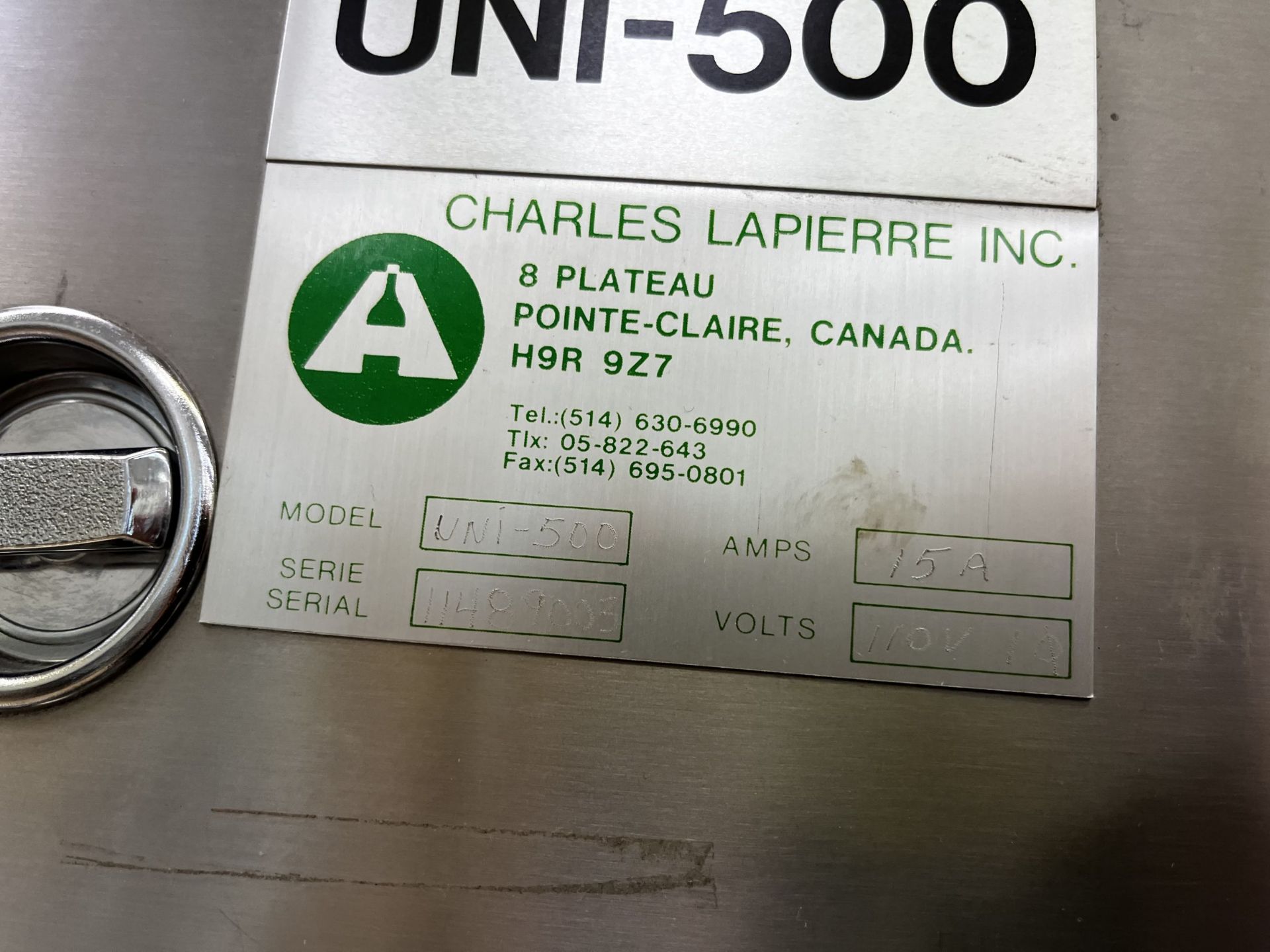 Charles Lapierre Labeler - Model UNI-500 **See Auctioneers Note** - Image 16 of 20