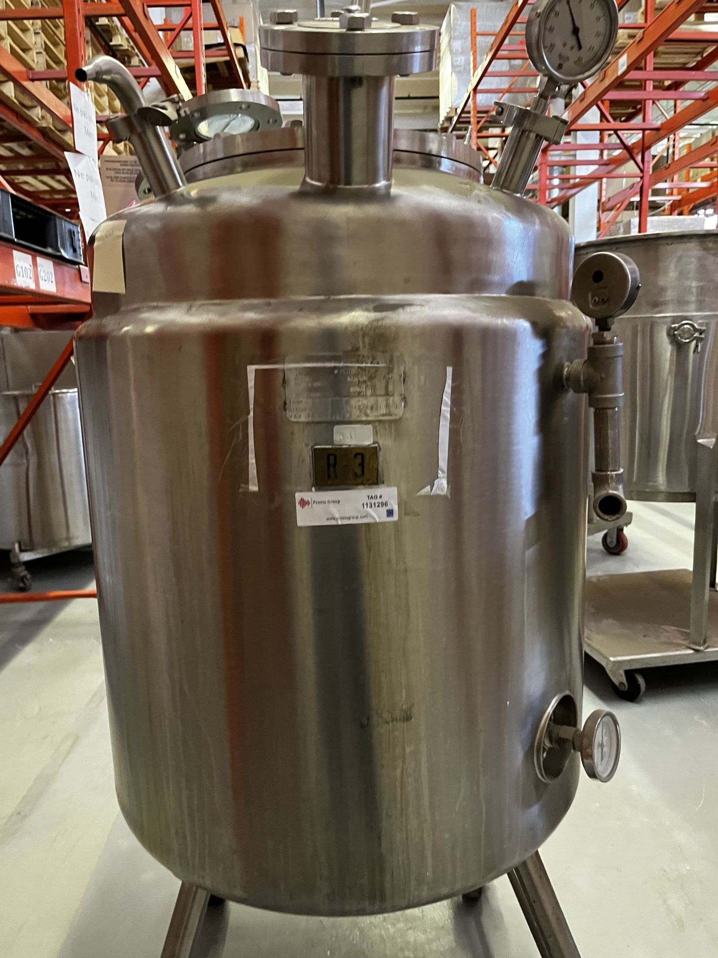 ESCAN Stainless Steel Jacketed Tank mod: SK0070 - Image 2 of 7