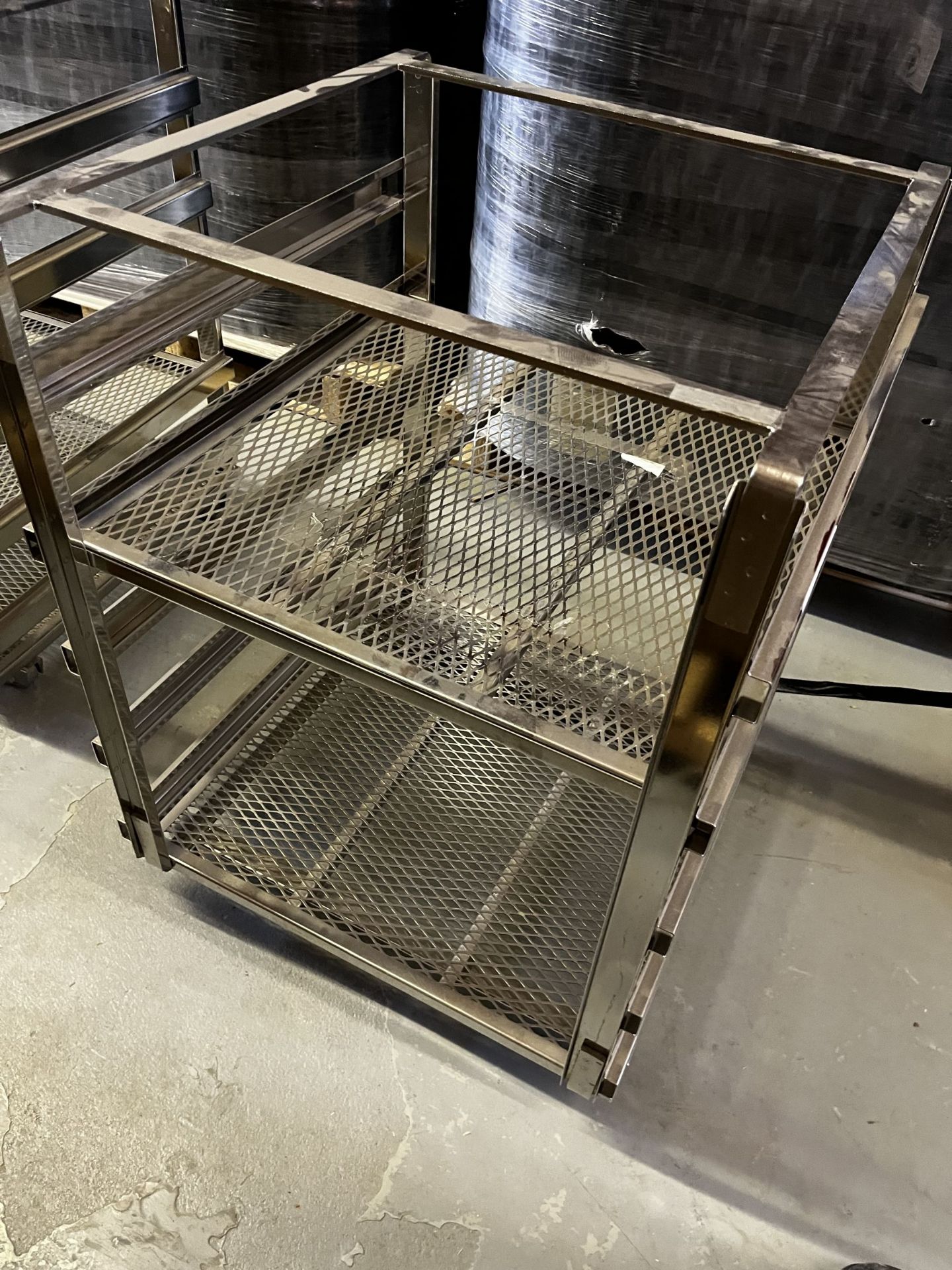 Lot of (2) Stainless Steel Racks - Image 2 of 7