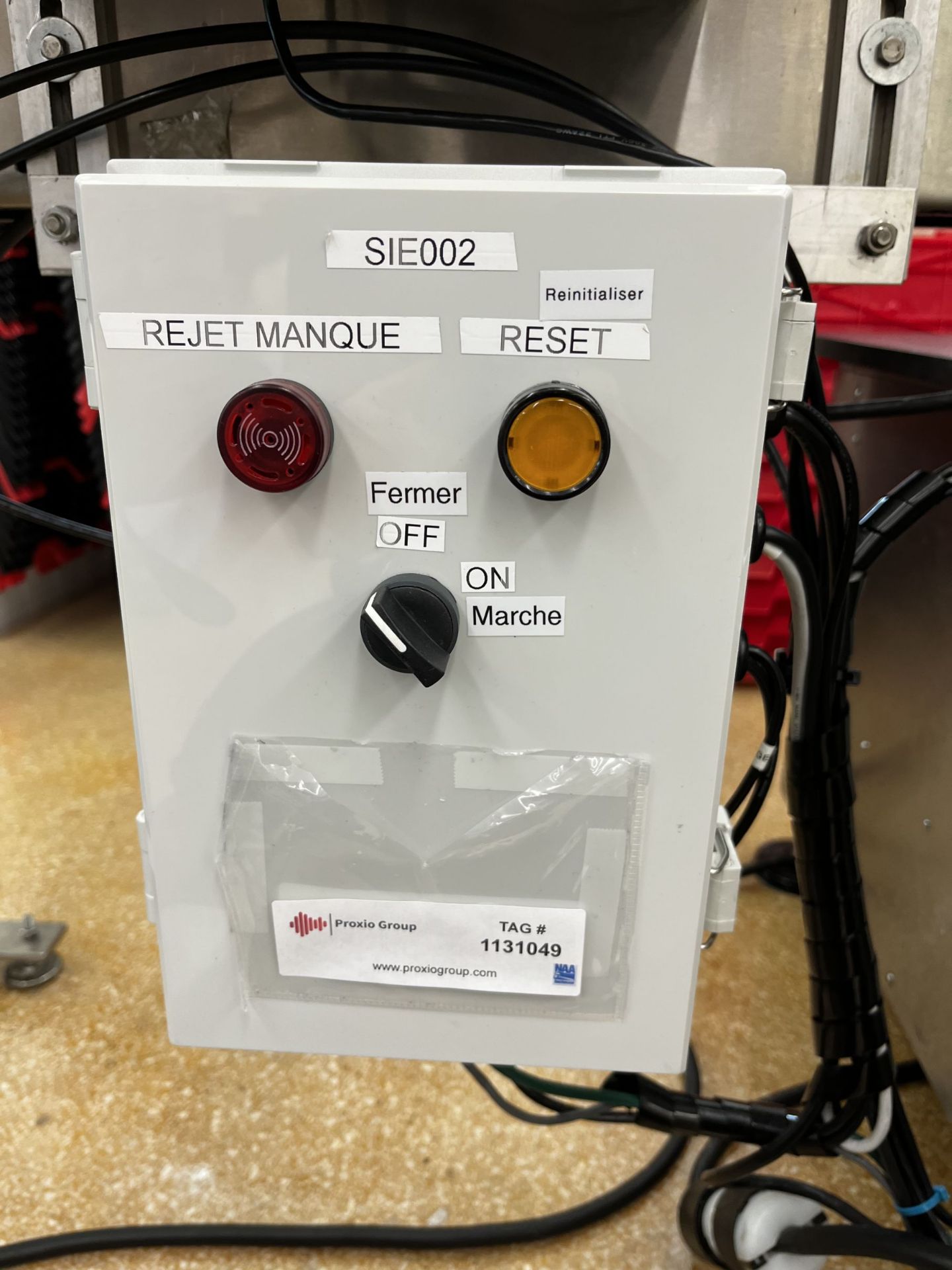 Label vision system with fail safe reject station - Image 4 of 7