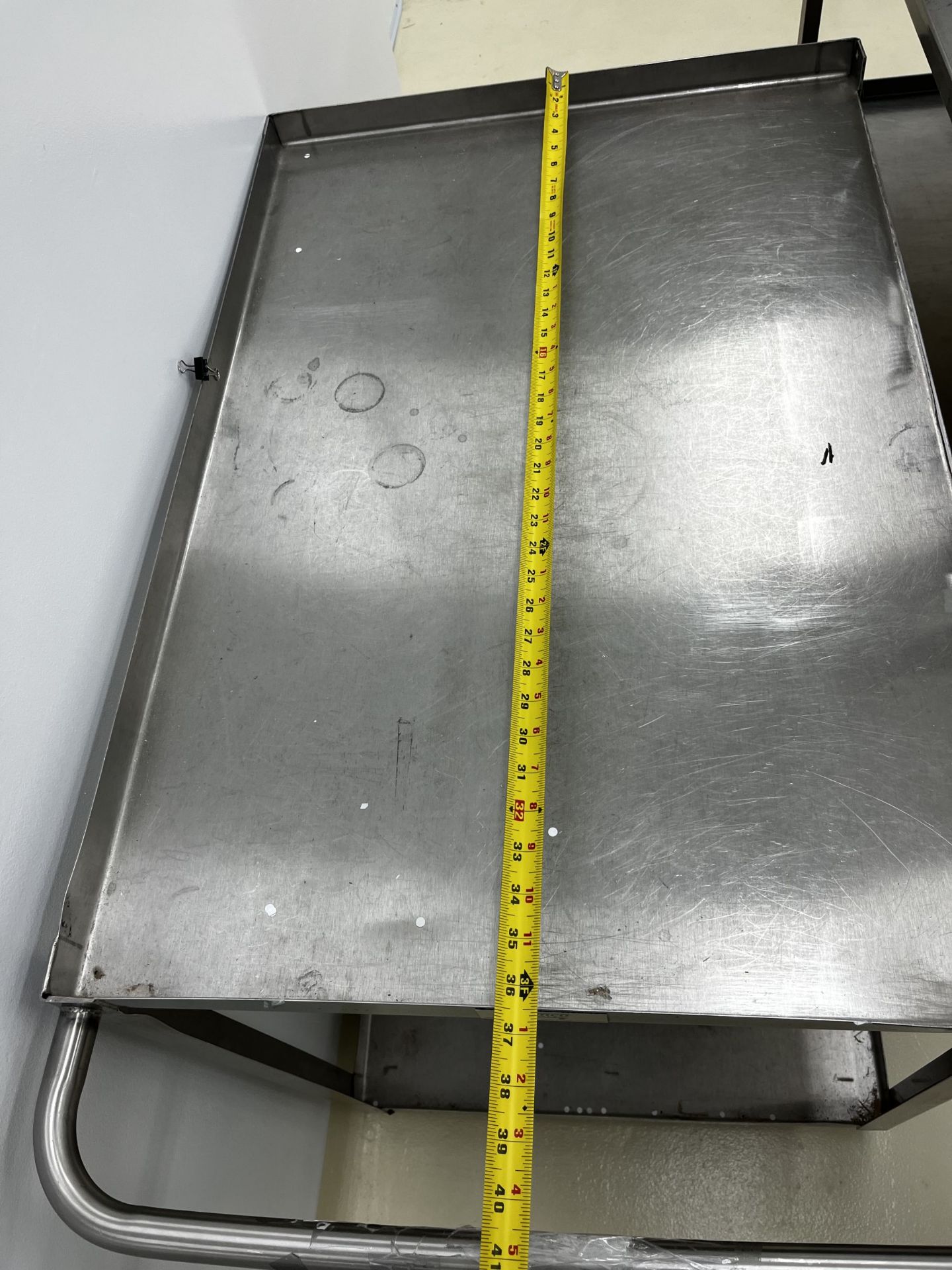 Lot of (6) Stainless Steel carts - Image 11 of 18