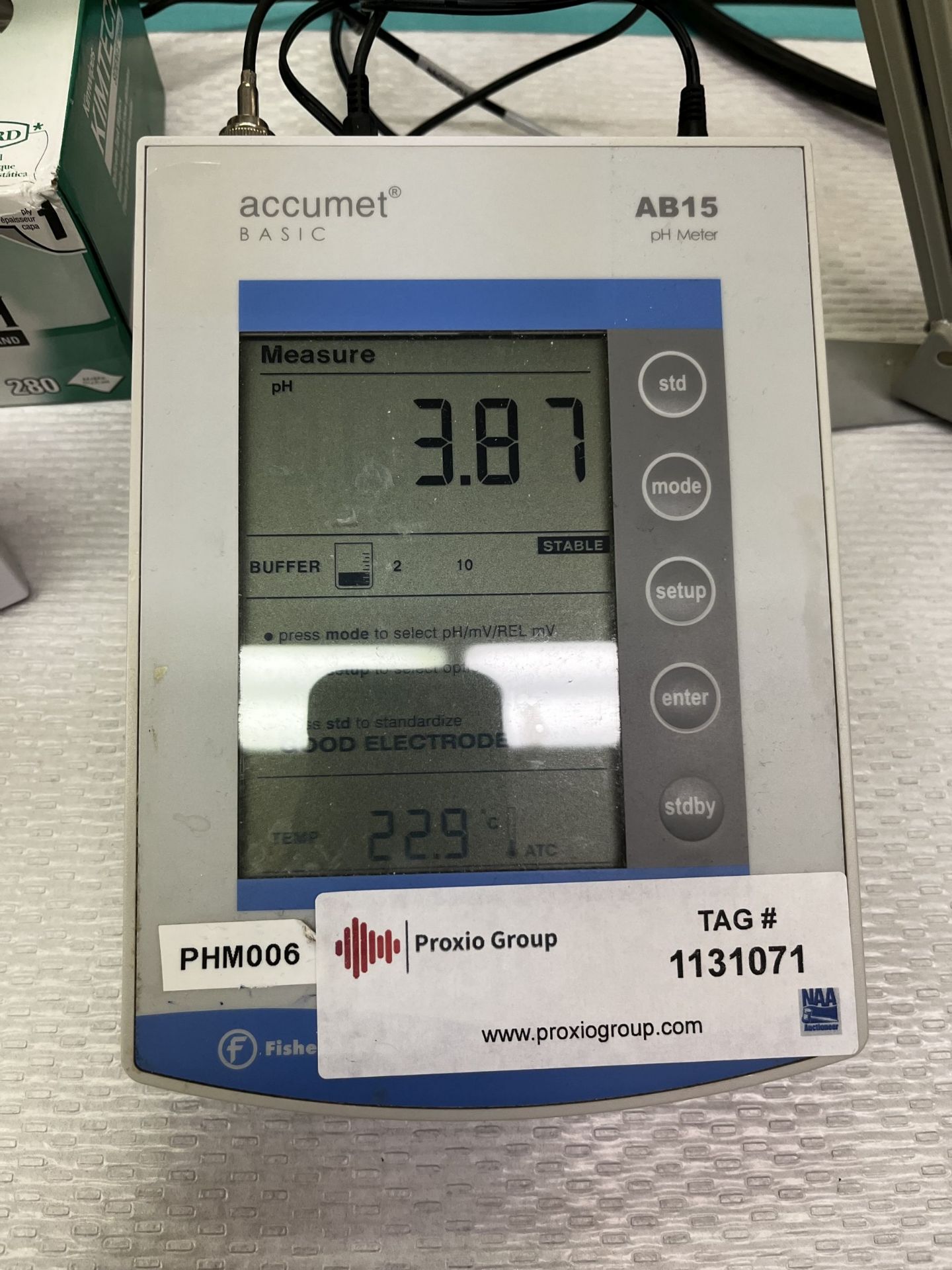 pH-Meter Fisher Scientific mod: AB-15, ATC