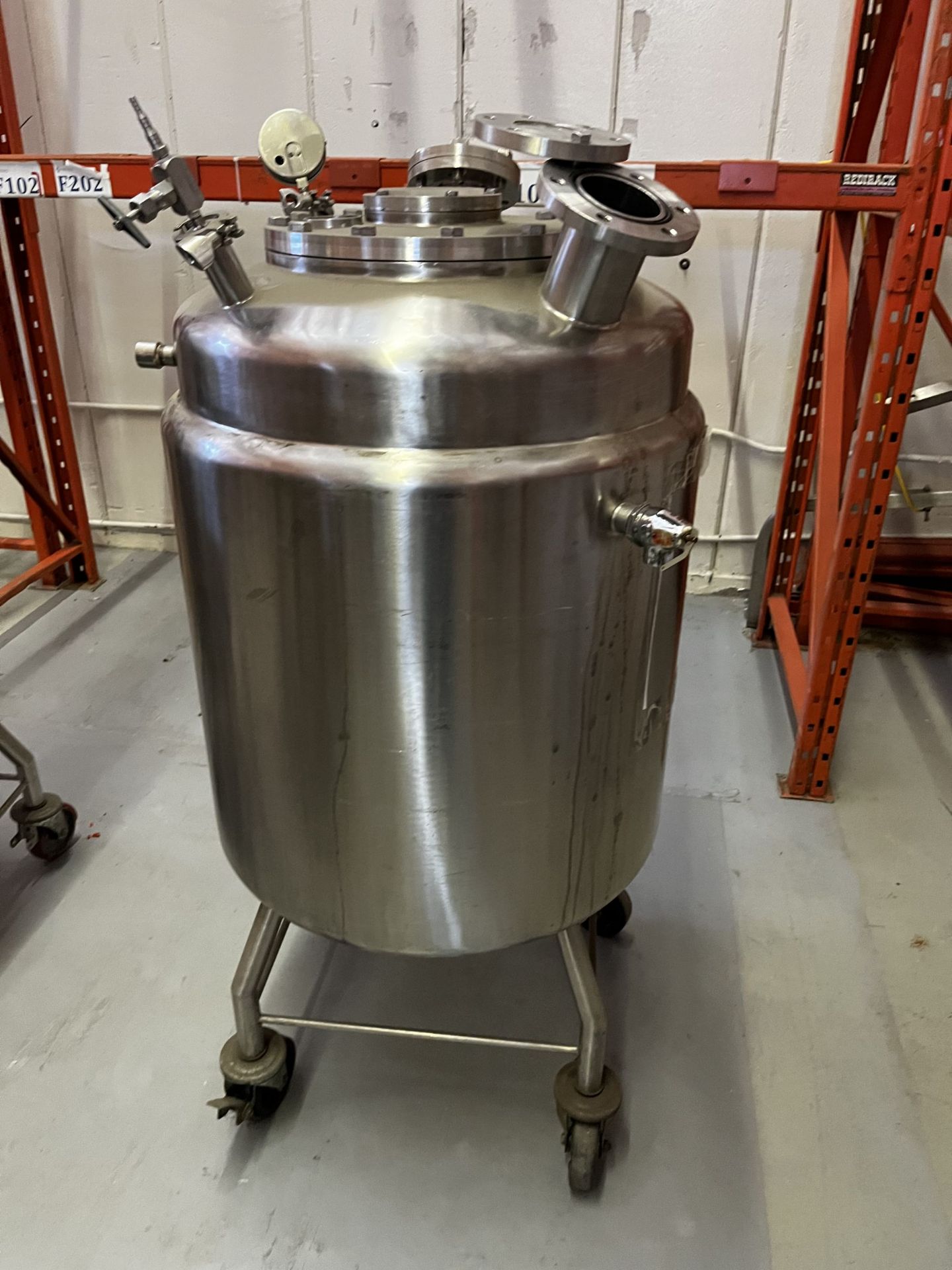 ESCAN Stainless Steel Jacketed Tank mod: SK0070