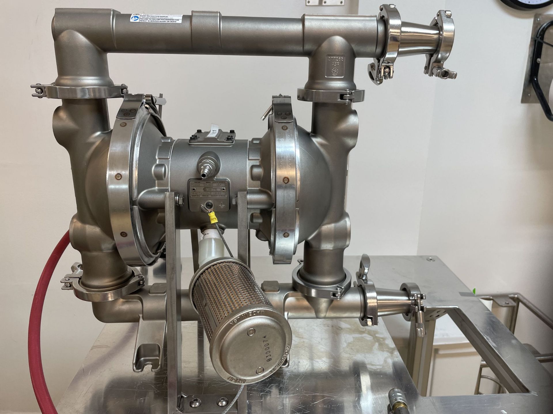 Graco Diaphragm Pump - Stainless Steel - Image 2 of 10