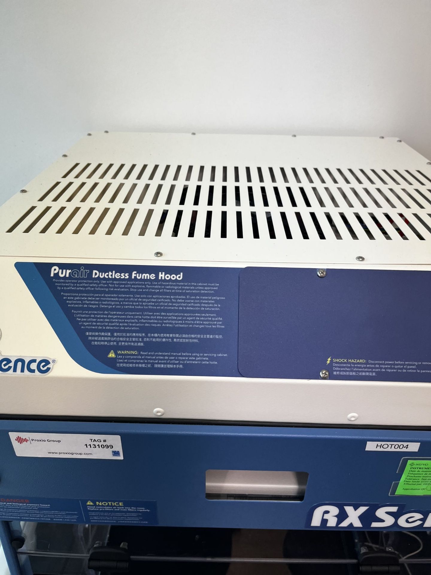 Air Science Pure Air Ductless Fume Hood - Balance Enclosure - Image 8 of 9
