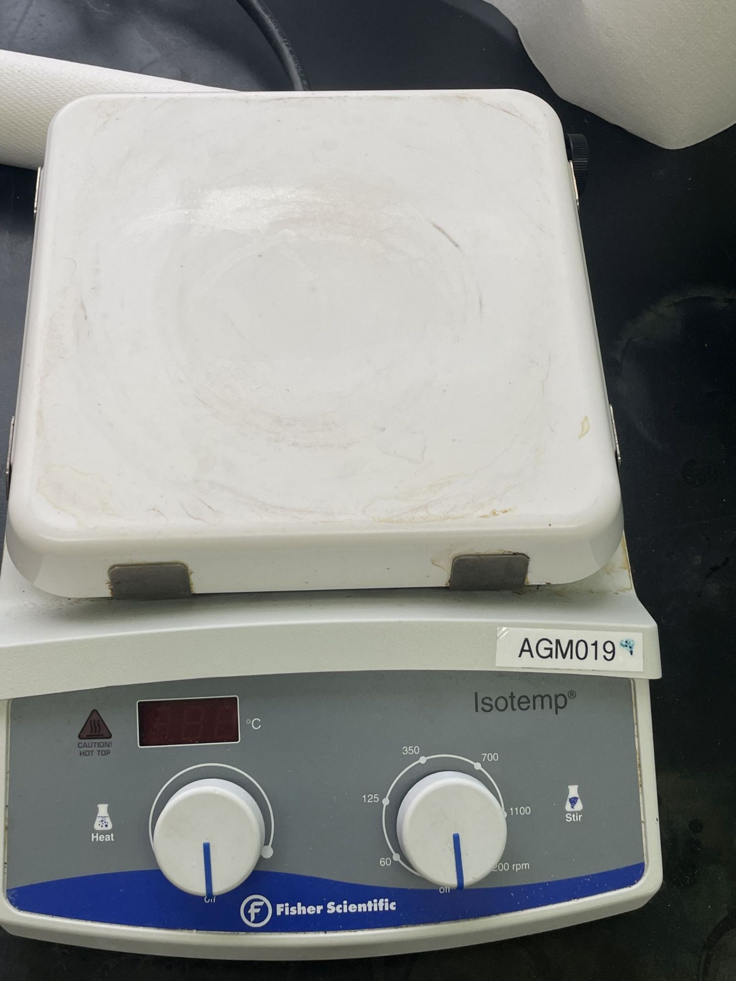 Fisher scientific Heater/ magnetic stirrer plate mod: Iso temps (lot of 6) - Image 6 of 8