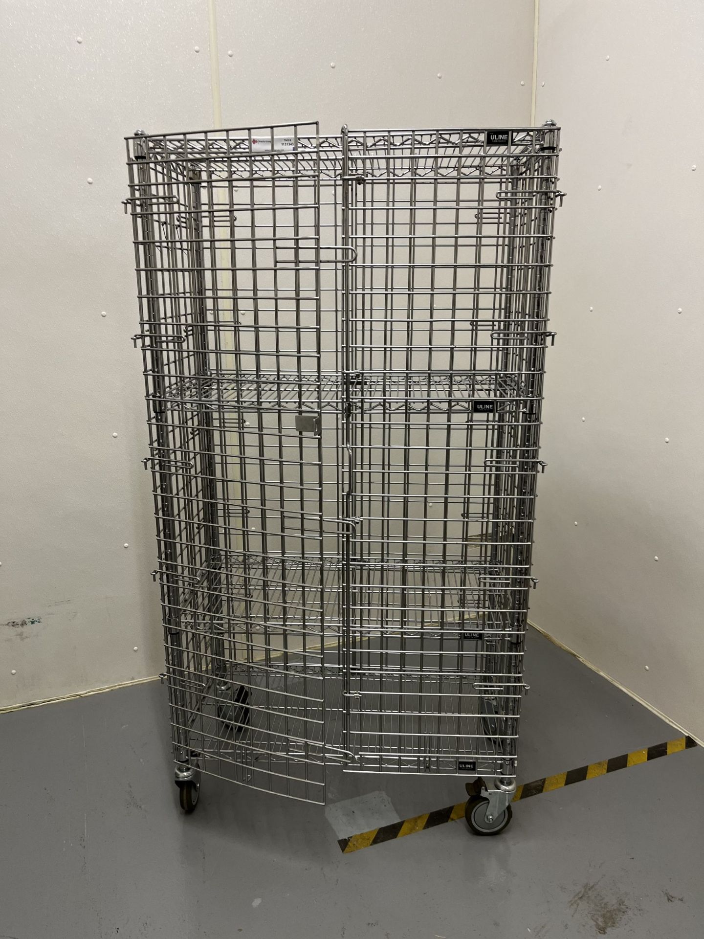 Locking Storage Cage on Wheels